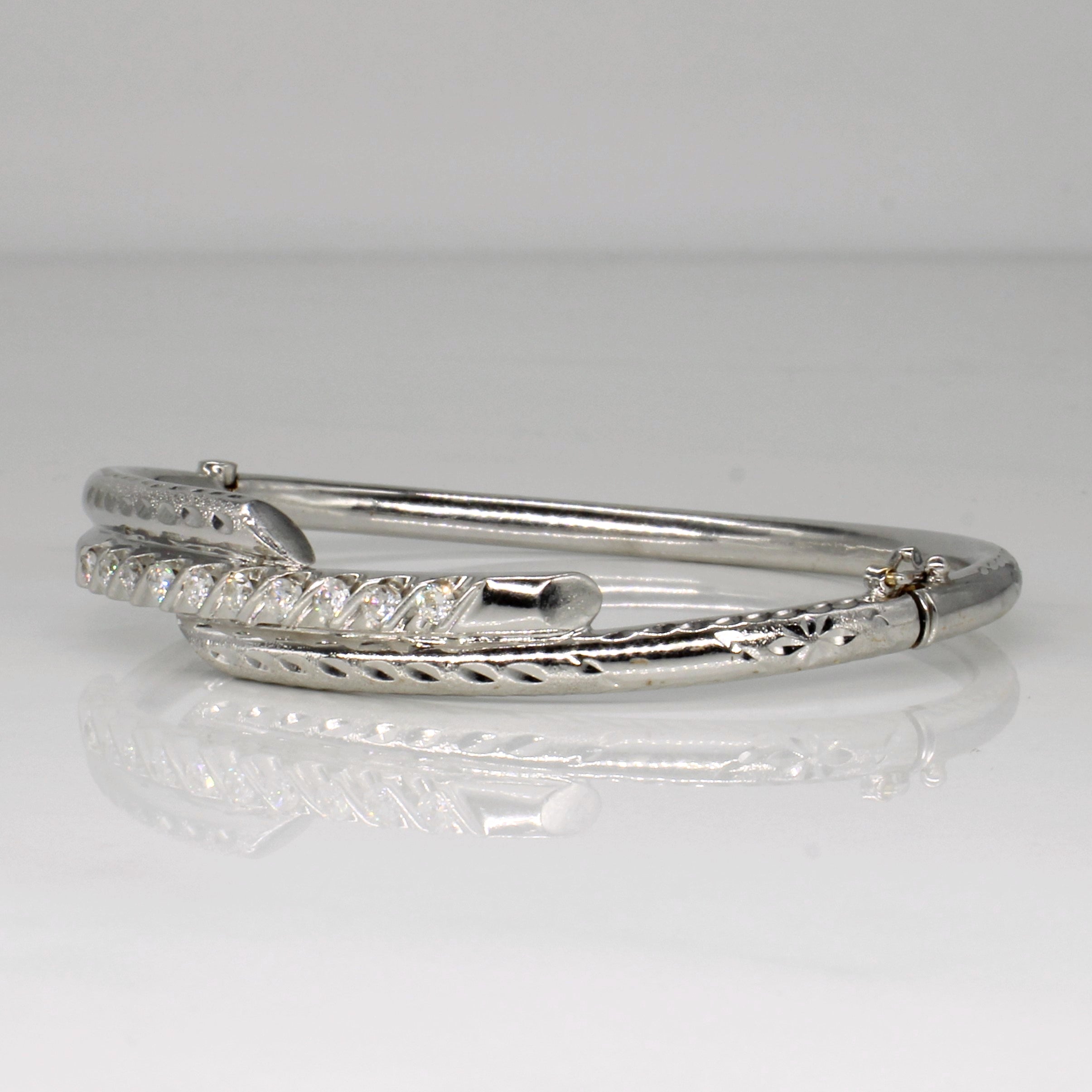 Diamond Bypass Bracelet | 0.50ctw | 7" |