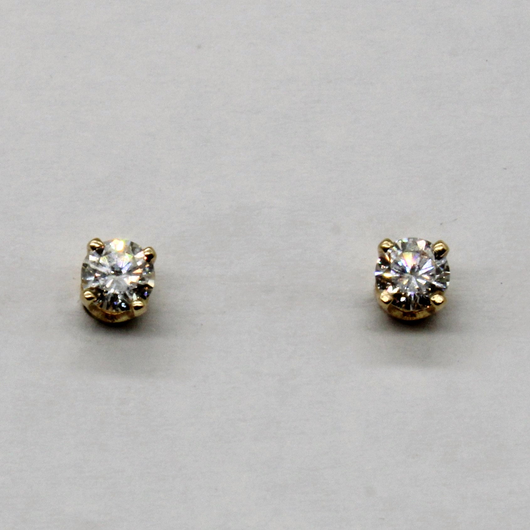 Diamond Stud Earrings | 0.35ctw |