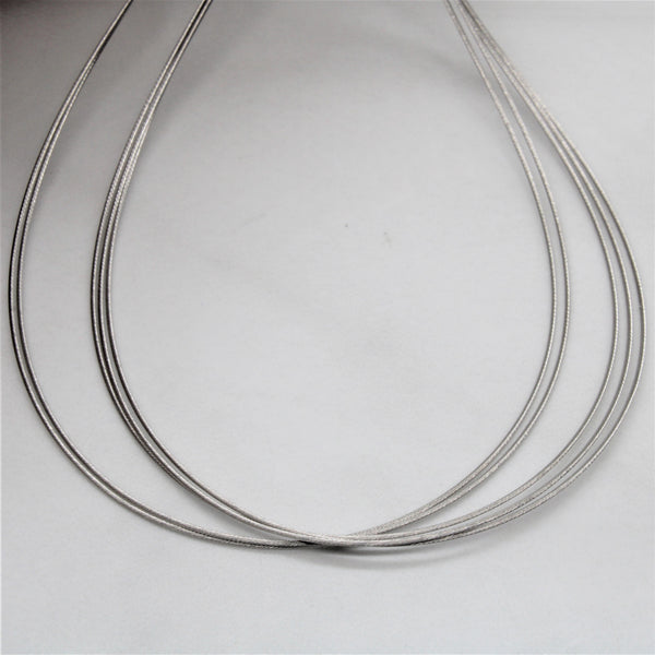 Wire Strand Collar Necklace | 18