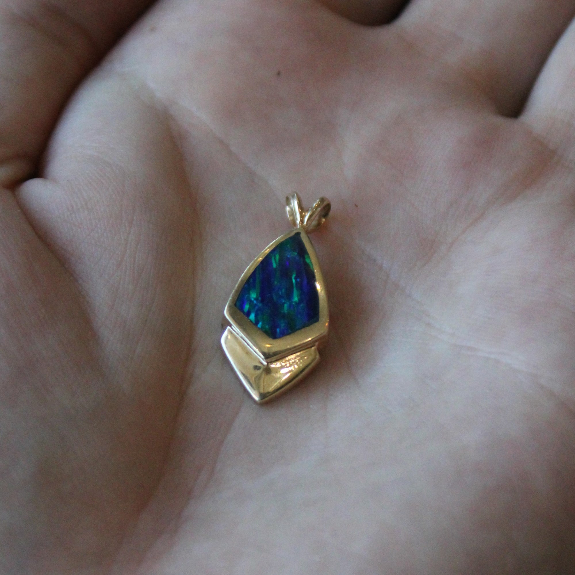 Opal Inlay Pendant | 1.50ct |