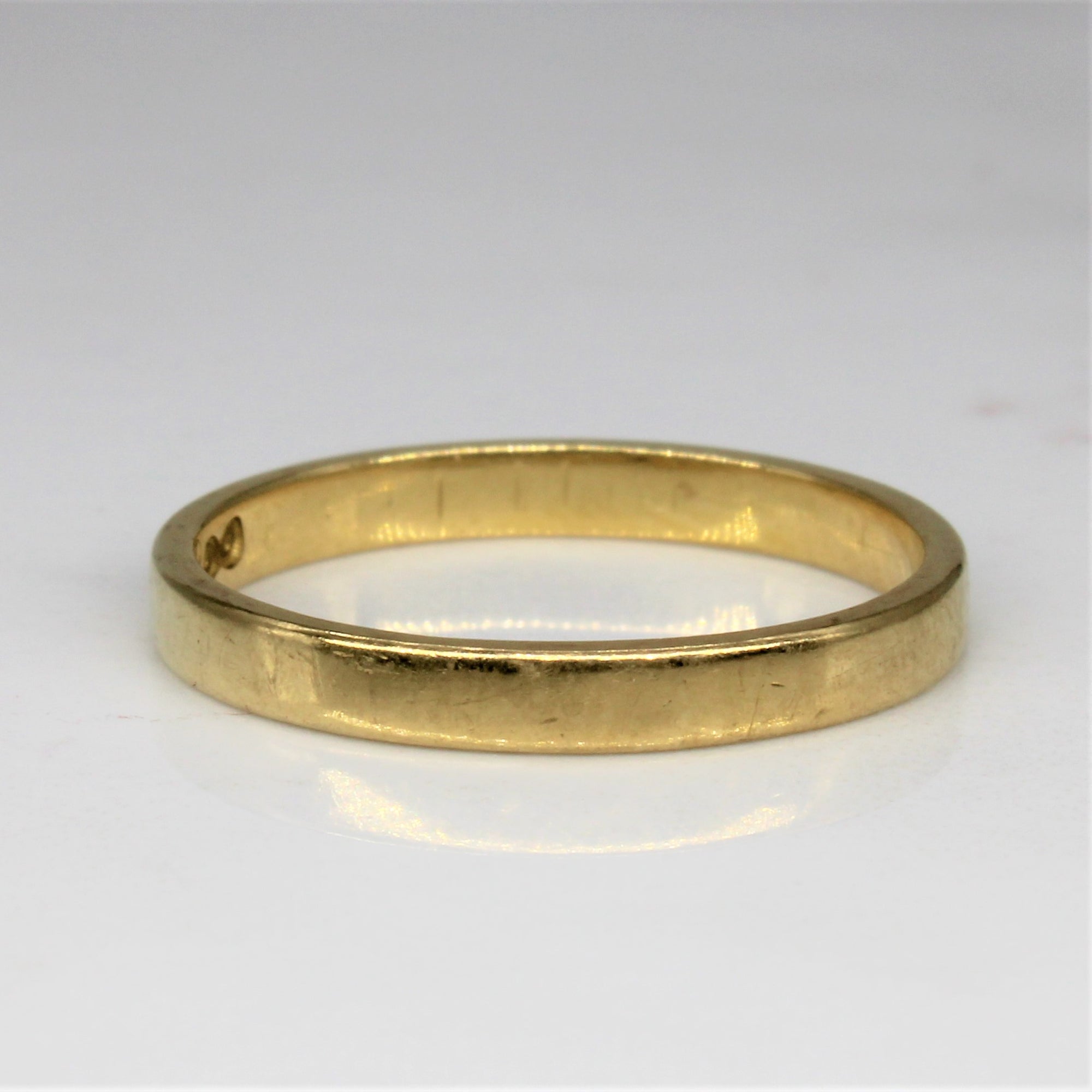 1950s Yellow Gold Band | SZ 6 |