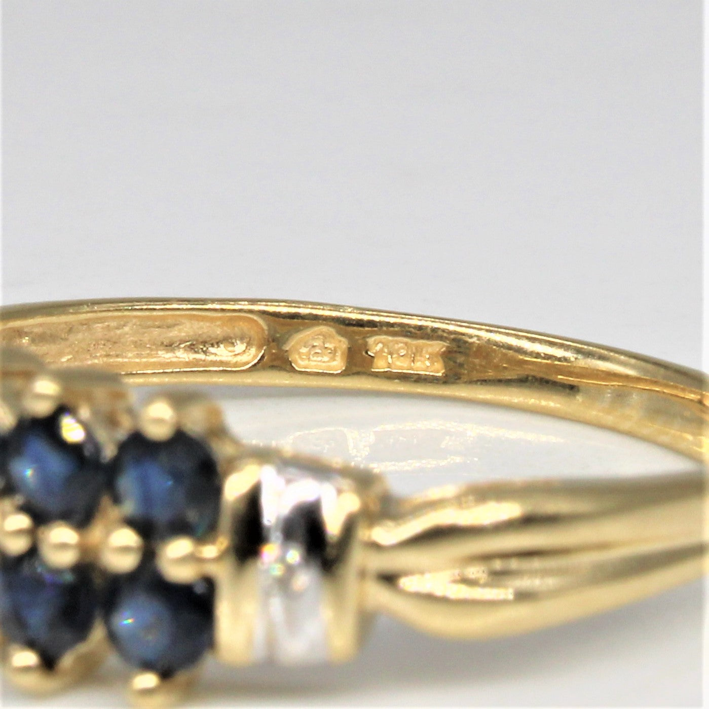 Sapphire & Diamond Ring | 0.50ctw, 0.02ctw | SZ 7.25 |