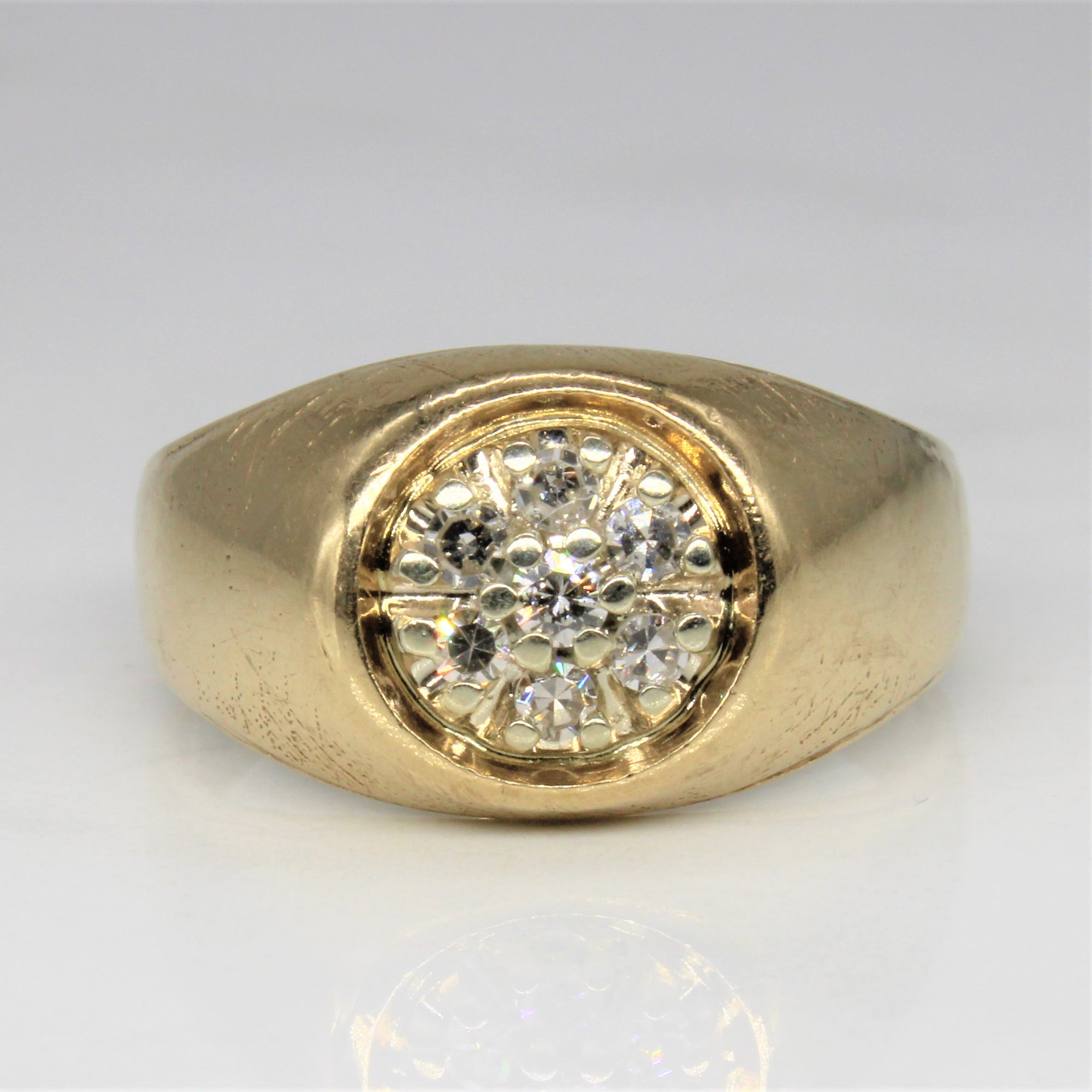 Diamond Cluster Ring | 0.25ctw | SZ 10.25 |