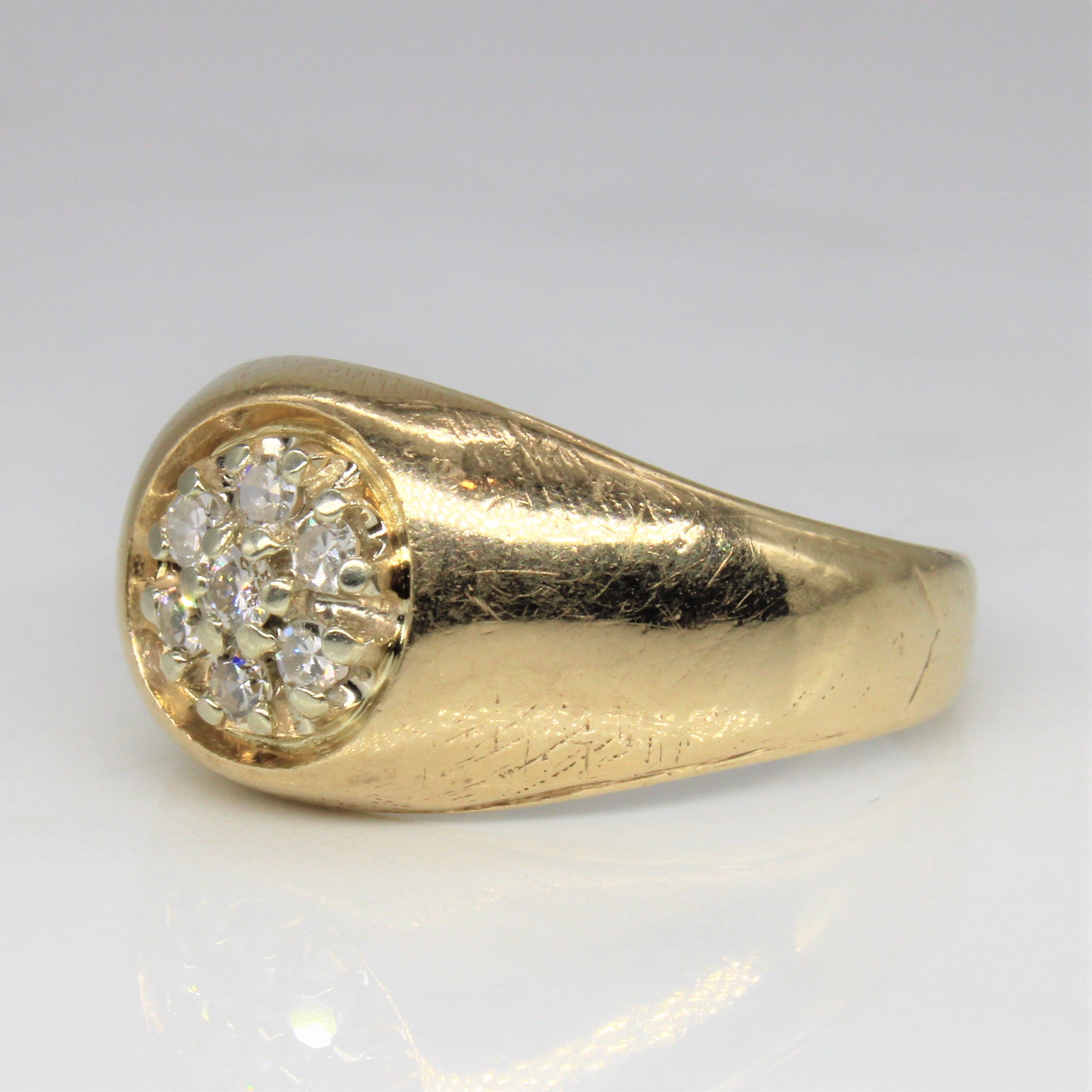 Diamond Cluster Ring | 0.25ctw | SZ 10.25 |