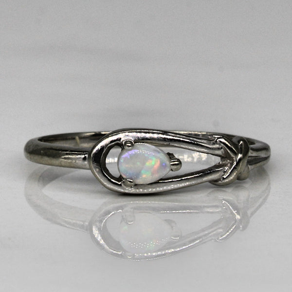 Opal Knot Ring | 0.07ct | SZ 6.5 |