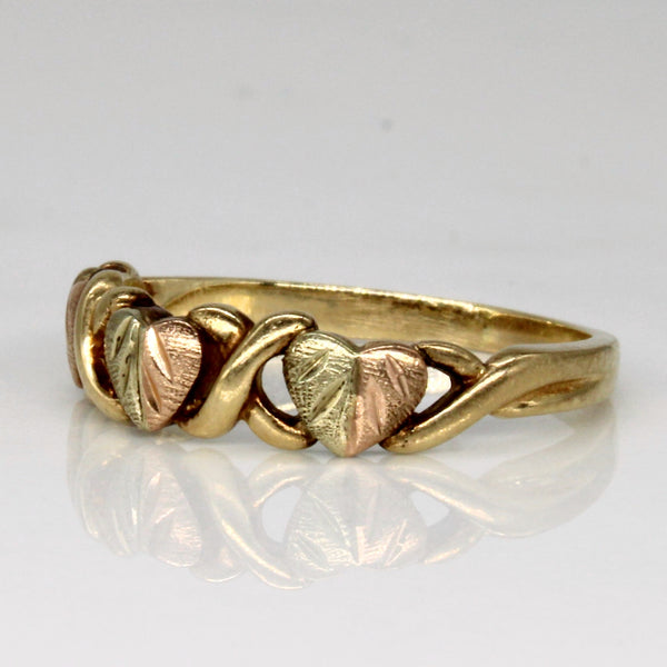 10k Multi Tone Gold Ring | SZ 6.75 |