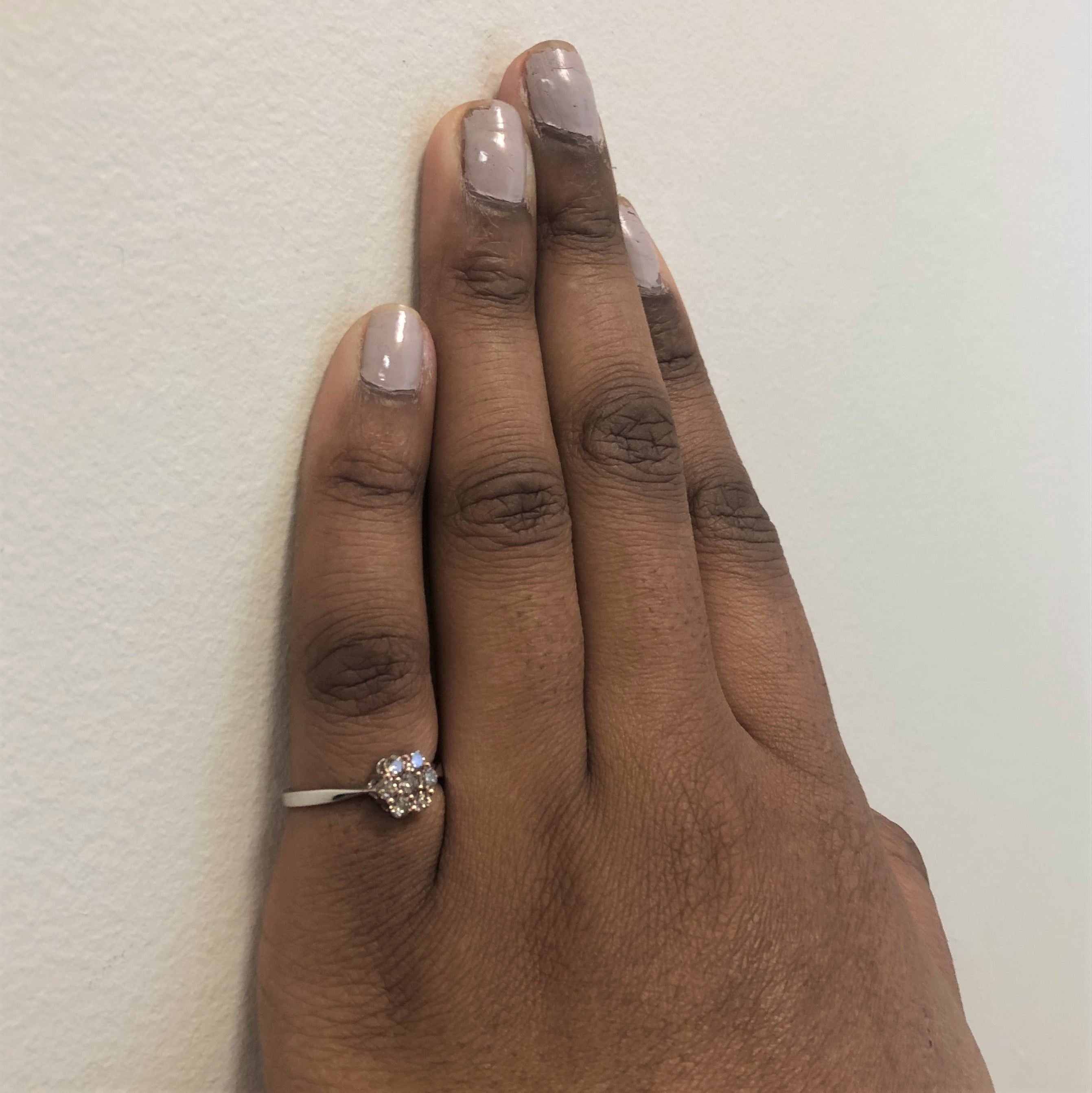 Champagne Cluster Diamond Ring | 0.40ctw | SZ 7 |