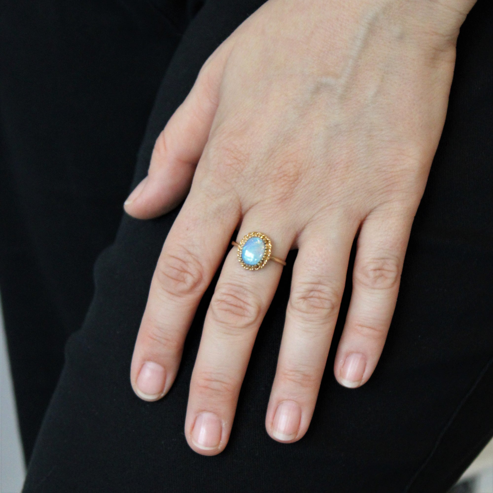 Opal Doublet Ring | 1.00ct | SZ 8.25 |