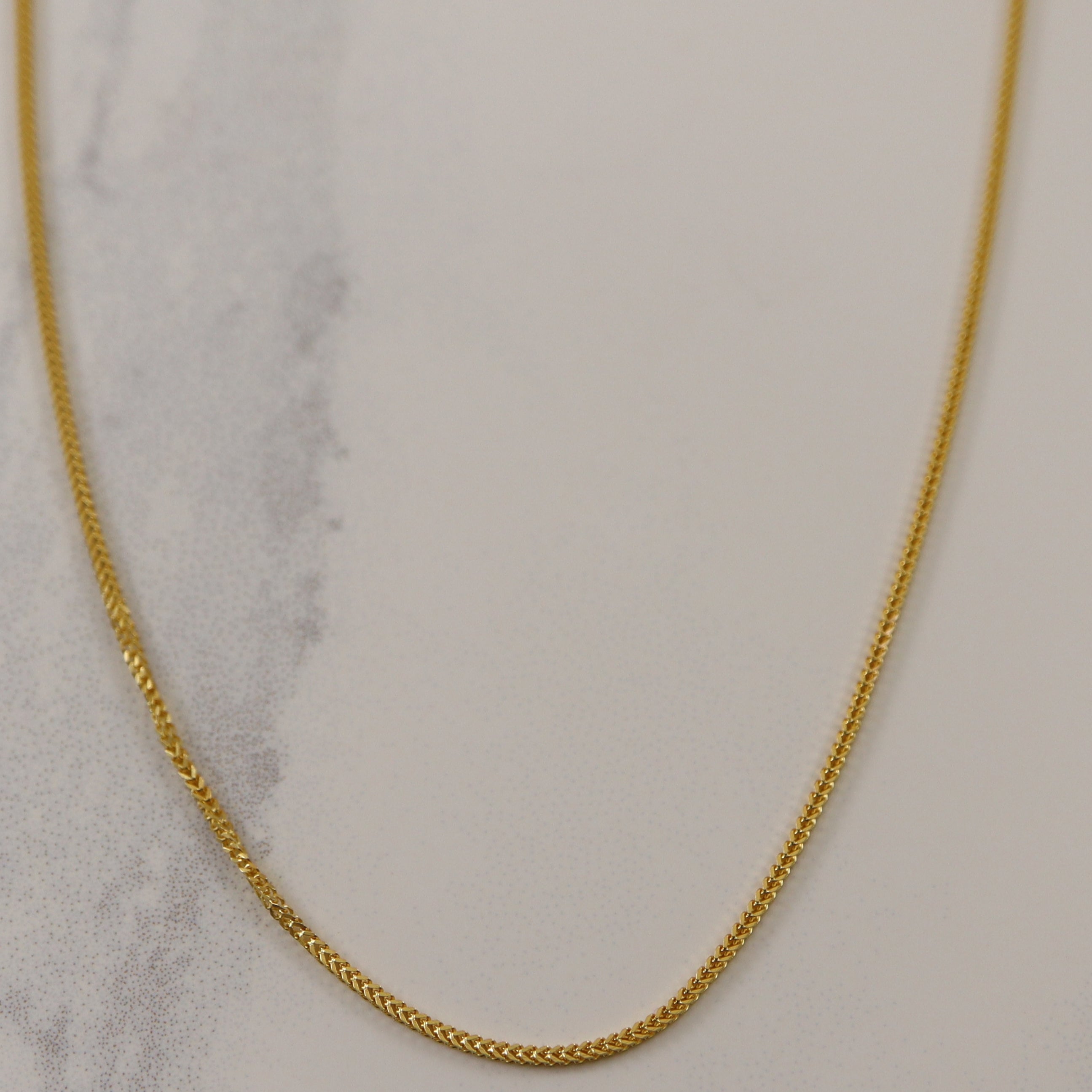 21k Yellow Gold Snake Chain | 20" |