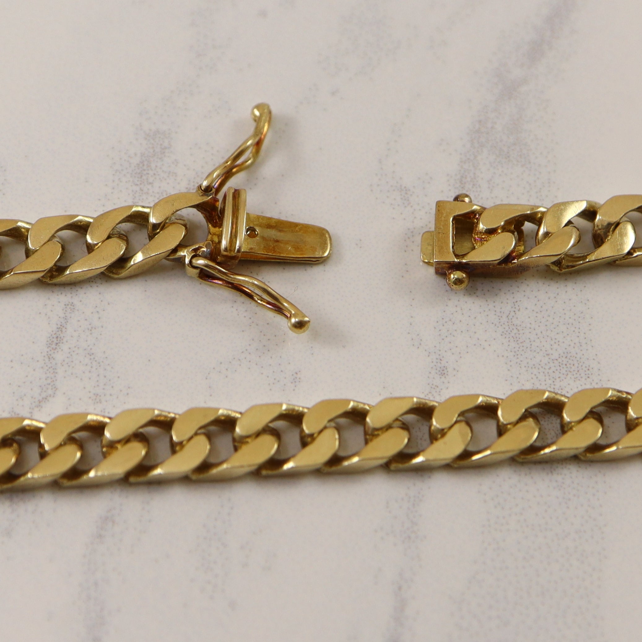 14k Yellow Gold Cuban Chain | 20" |