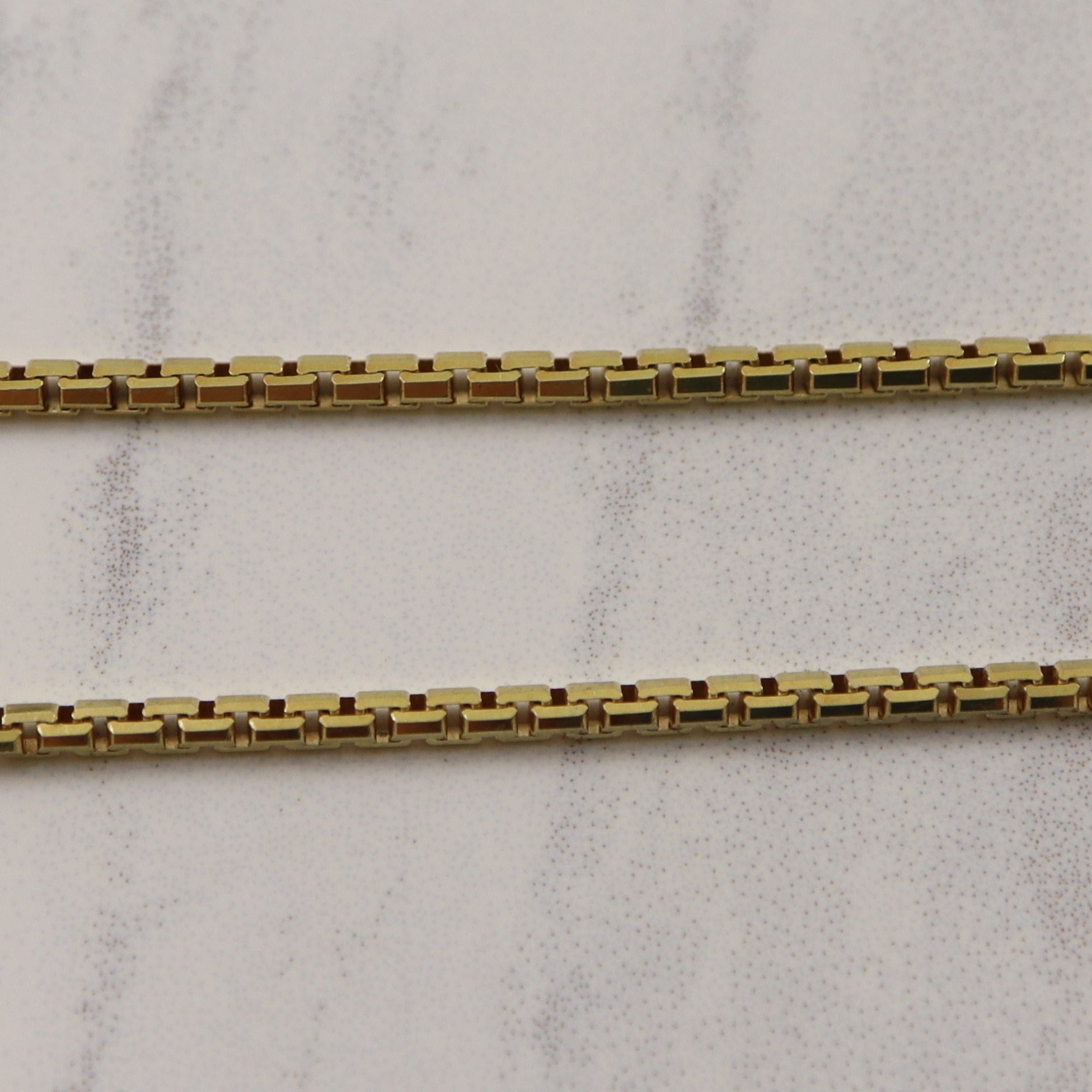 14k Yellow Gold Box Chain | 14.5" |