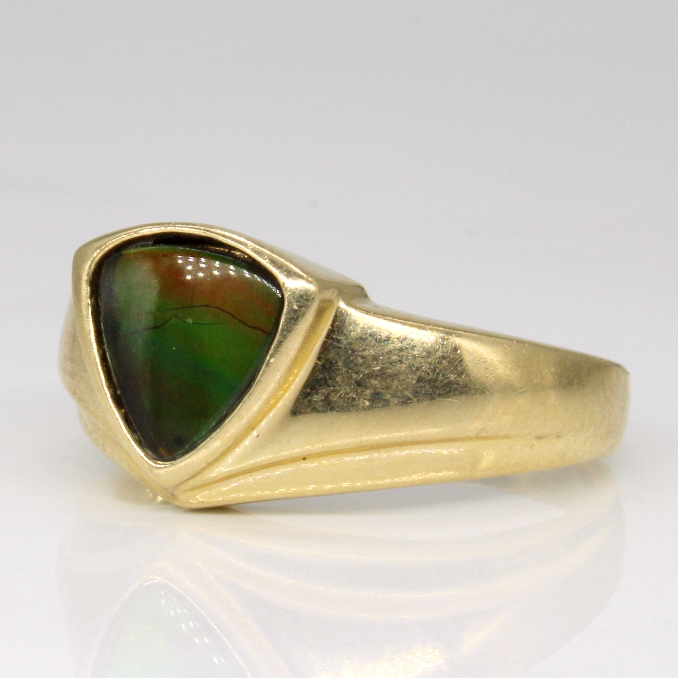 Ammolite Cocktail Ring | 1.30ct | SZ 8 |