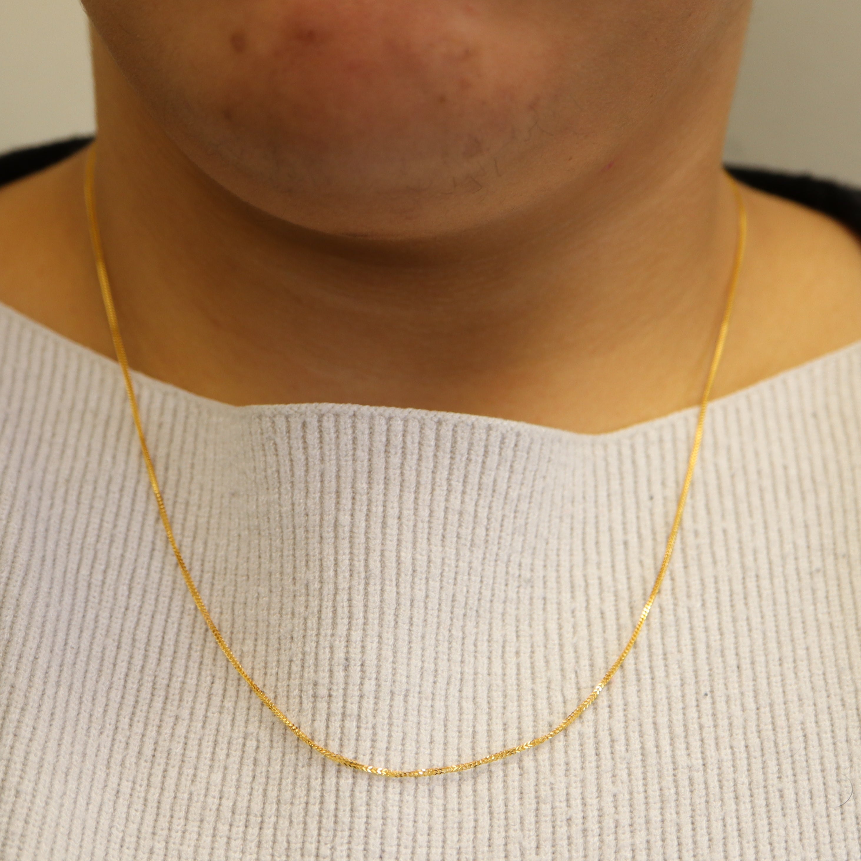 21k Yellow Gold Snake Chain | 20" |