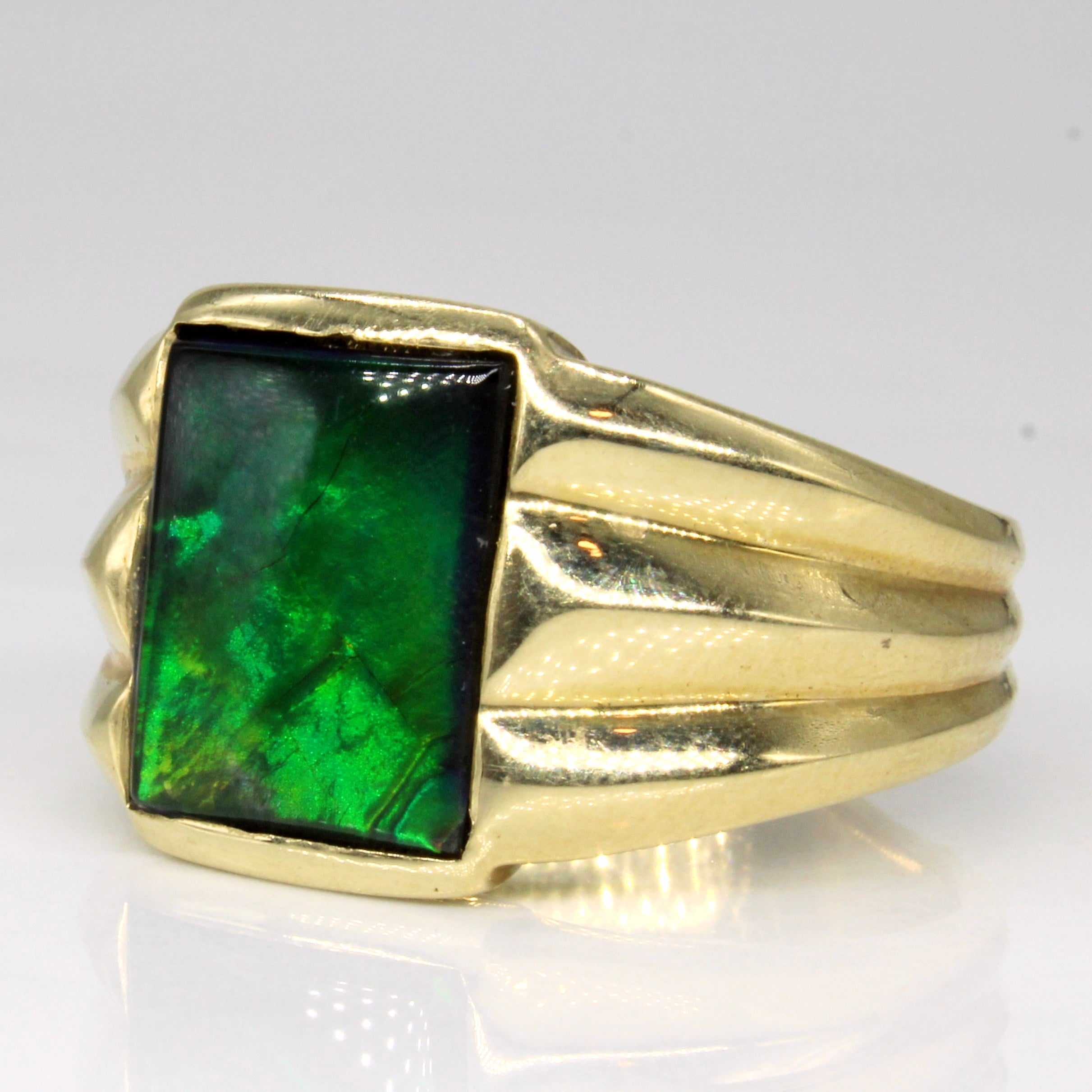 Ammolite Cocktail Ring | 2.50ct | SZ 9 |