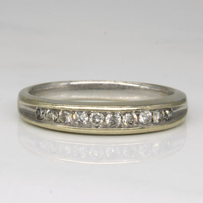 Diamond Channel Set Ring | 0.20ctw | SZ 6.25 |