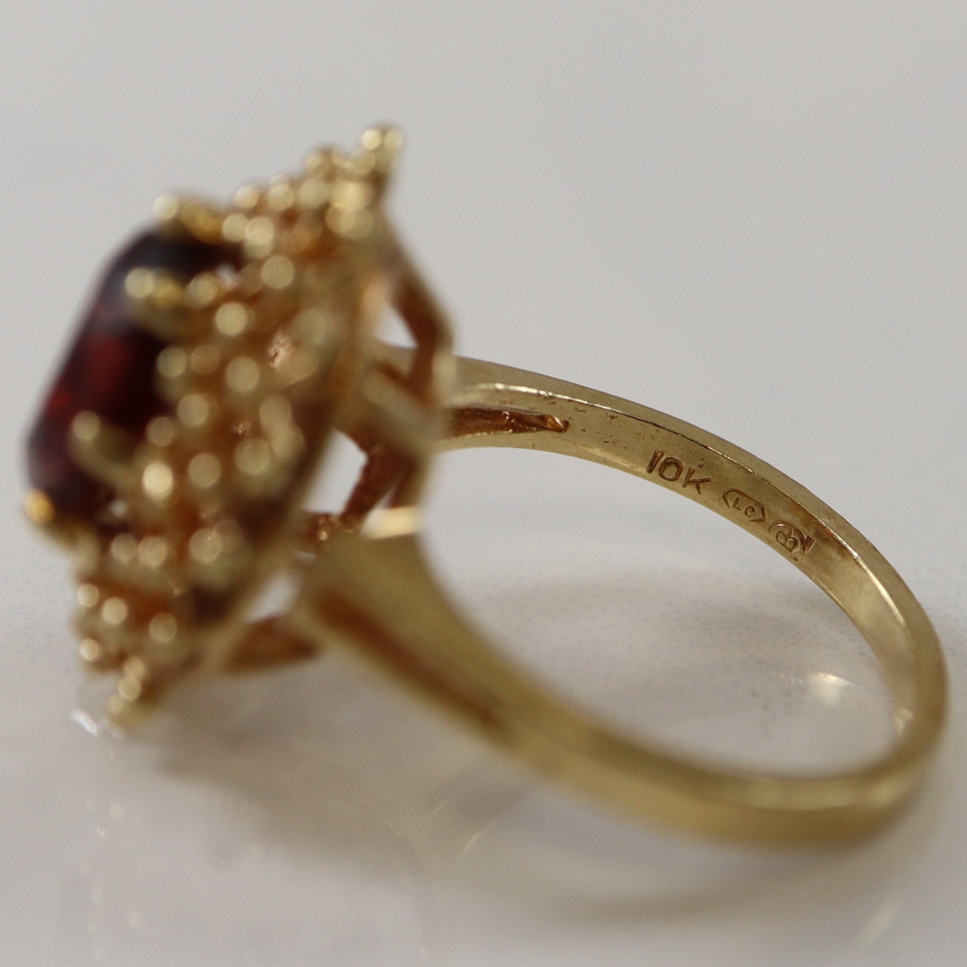 Garnet Cocktail Ring | 3.00ctw | SZ 5.5 |