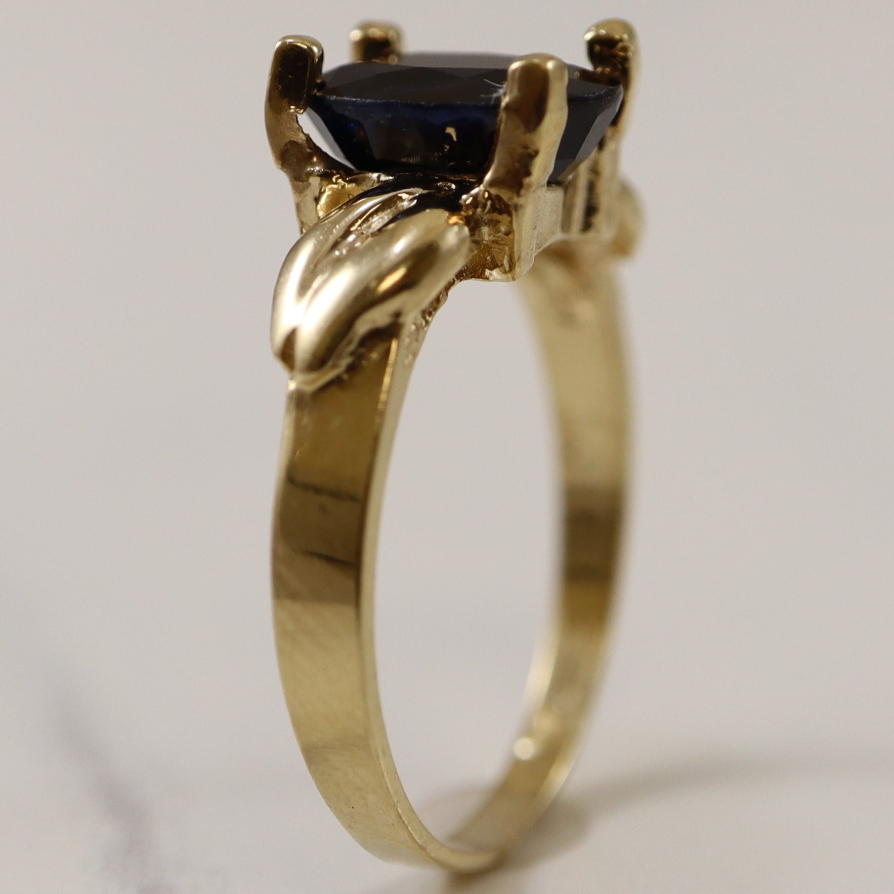 Prong Set Bypass Sapphire Ring | 2.40ct | SZ 7 |