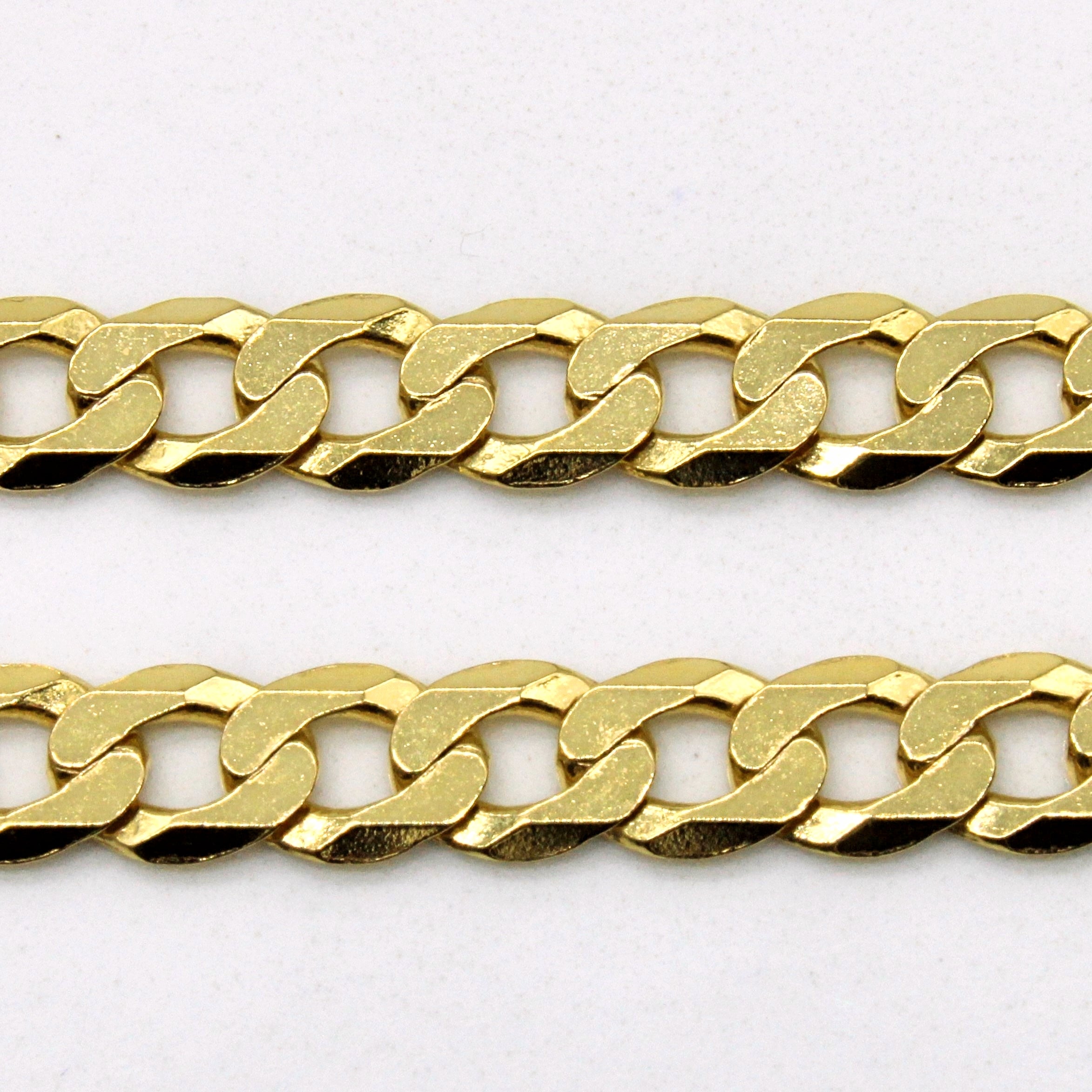 10k Yellow Gold Curb Chain | 24" |