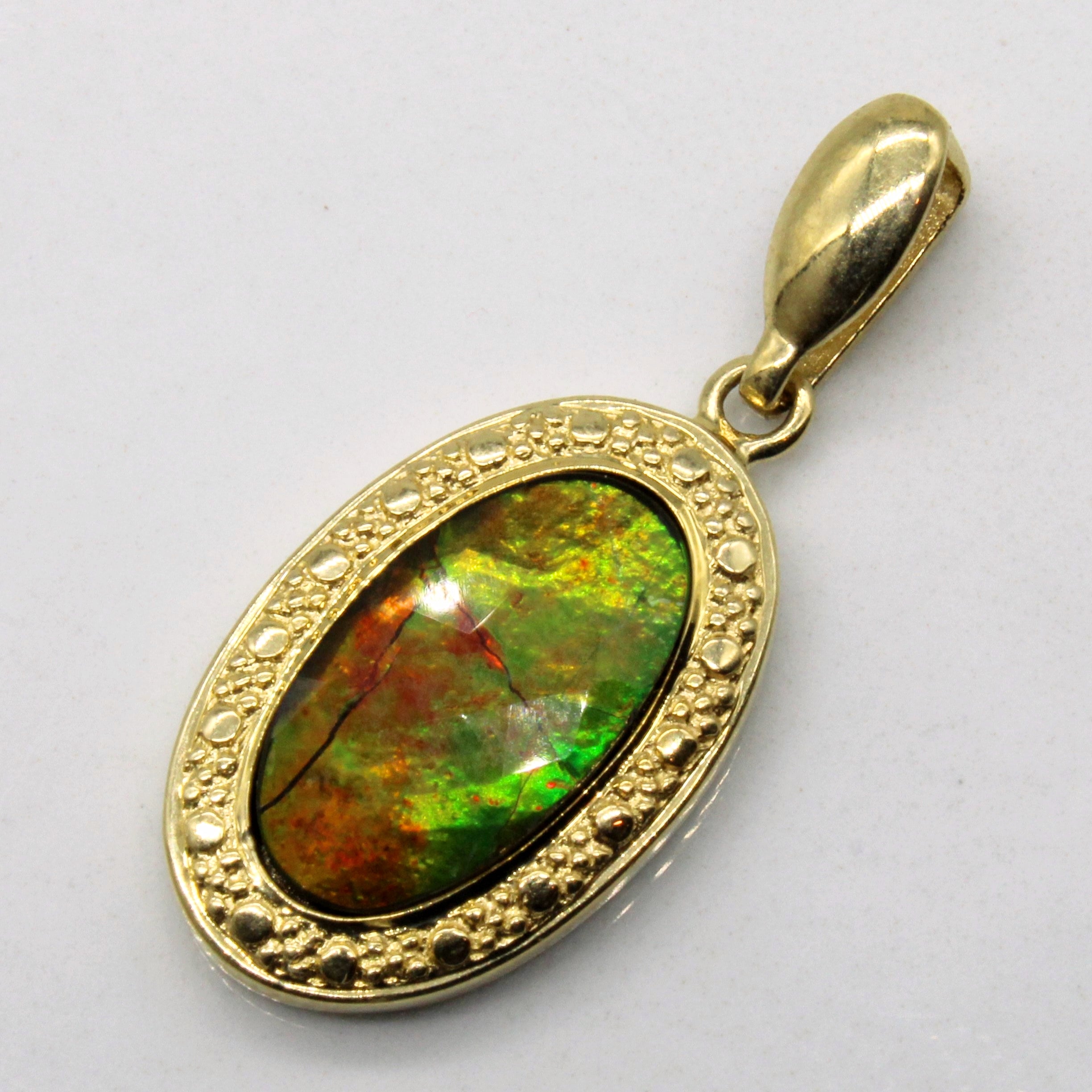 Ammolite Pendant | 1.75ct |