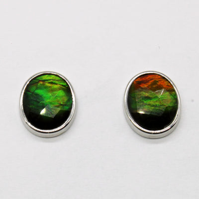 Ammolite Stud Earrings | 2.30ctw |