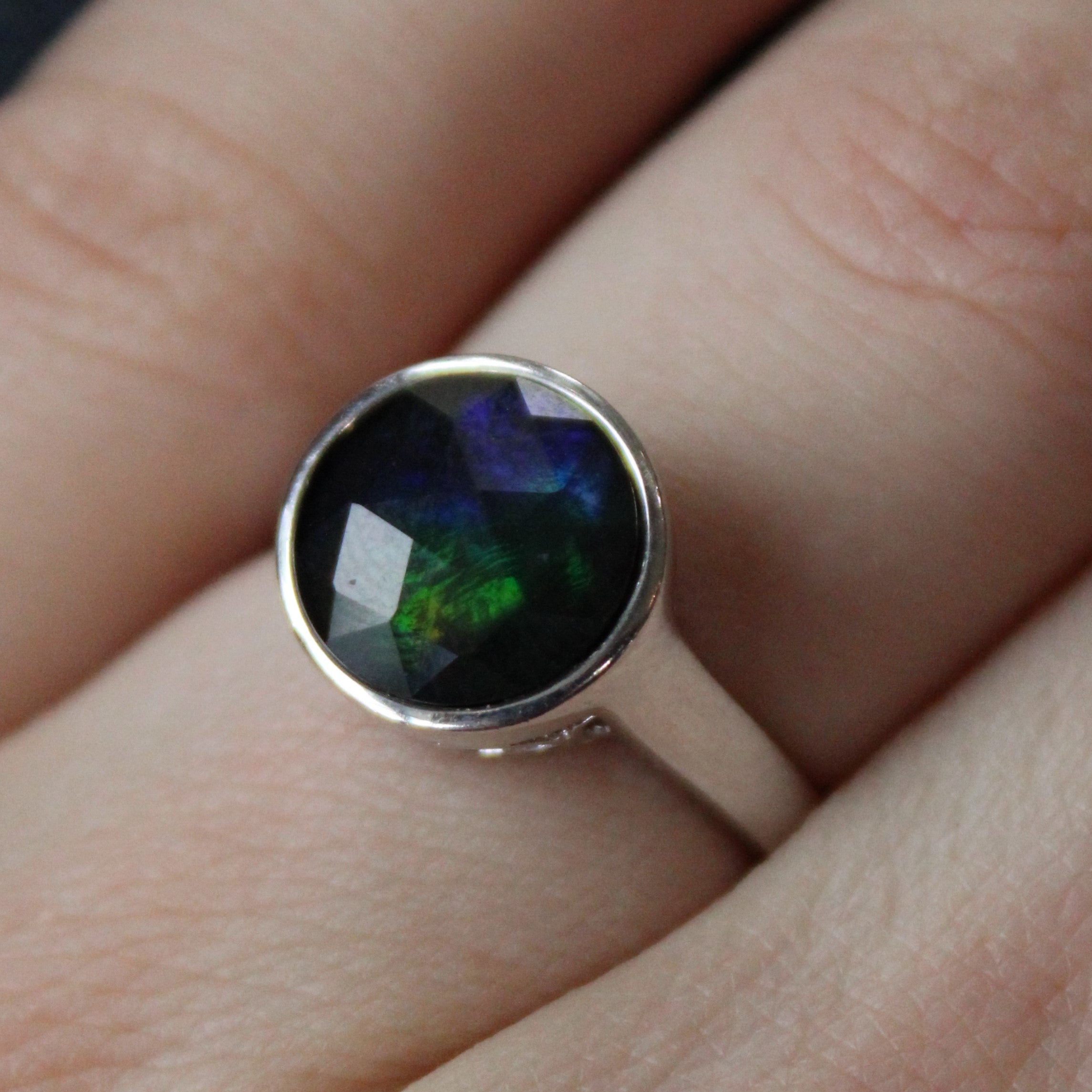 Ammolite Cocktail Ring | 2.20ct | SZ 7.25 |
