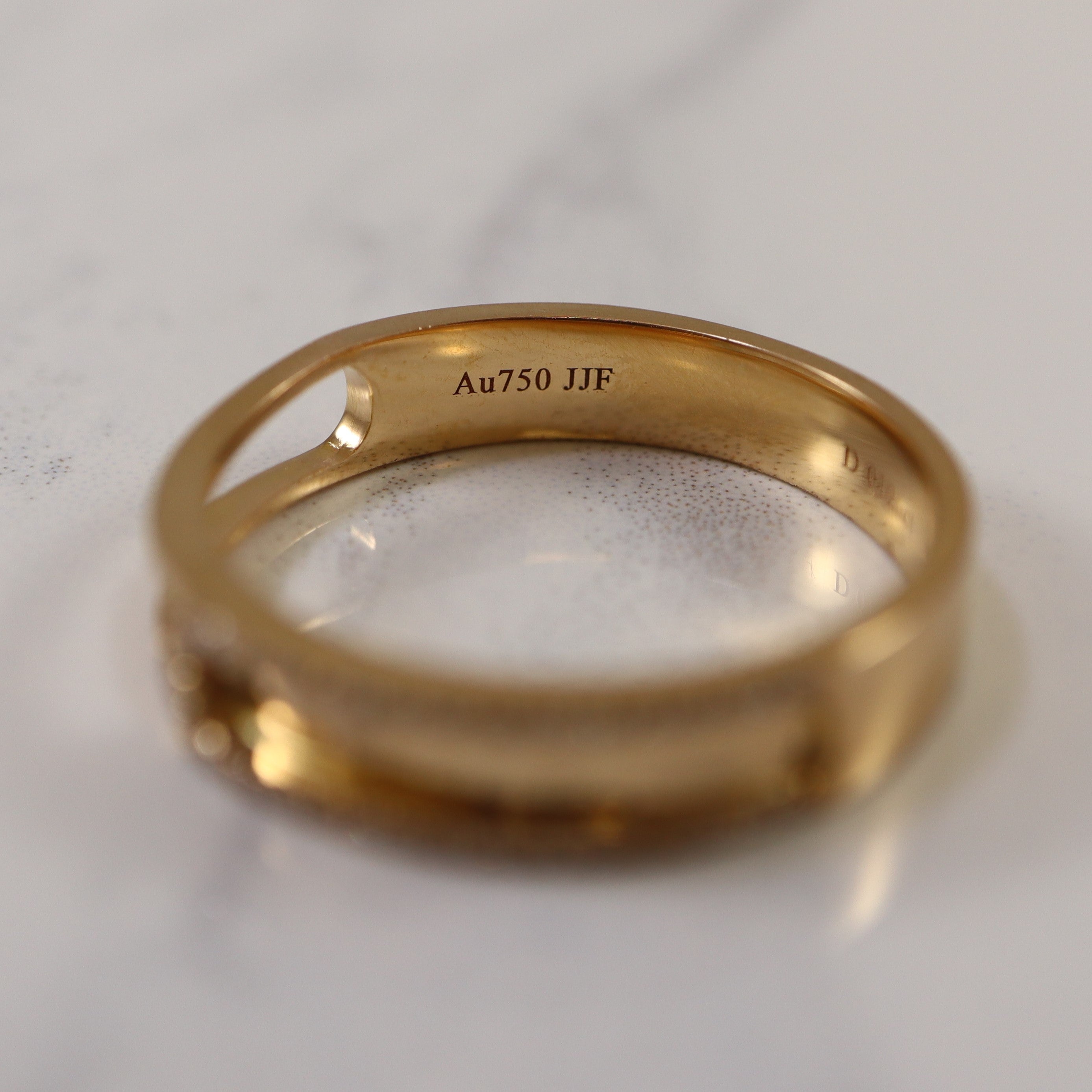 Pave Diamond Open Work Band | 0.13ctw | SZ 8.75 |