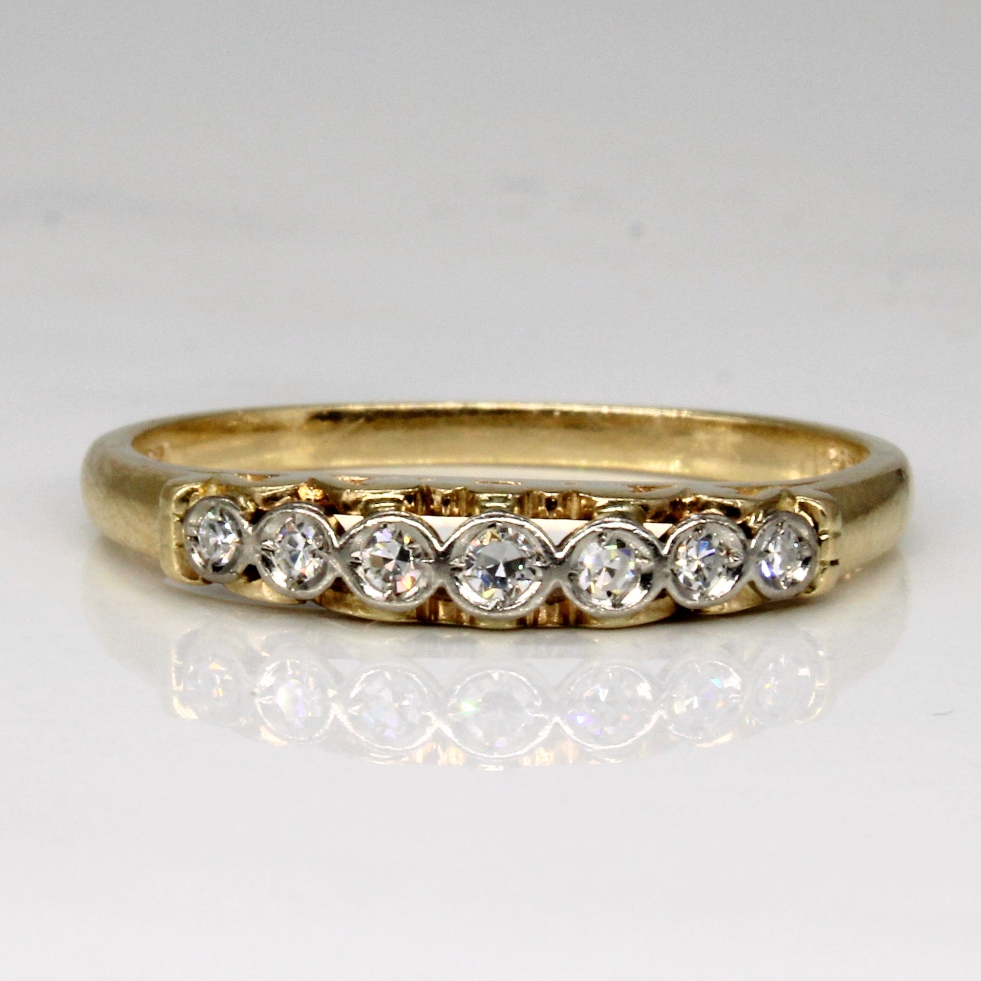 Birks' Vintage Diamond Ring | 0.07ctw | SZ 8.5 |