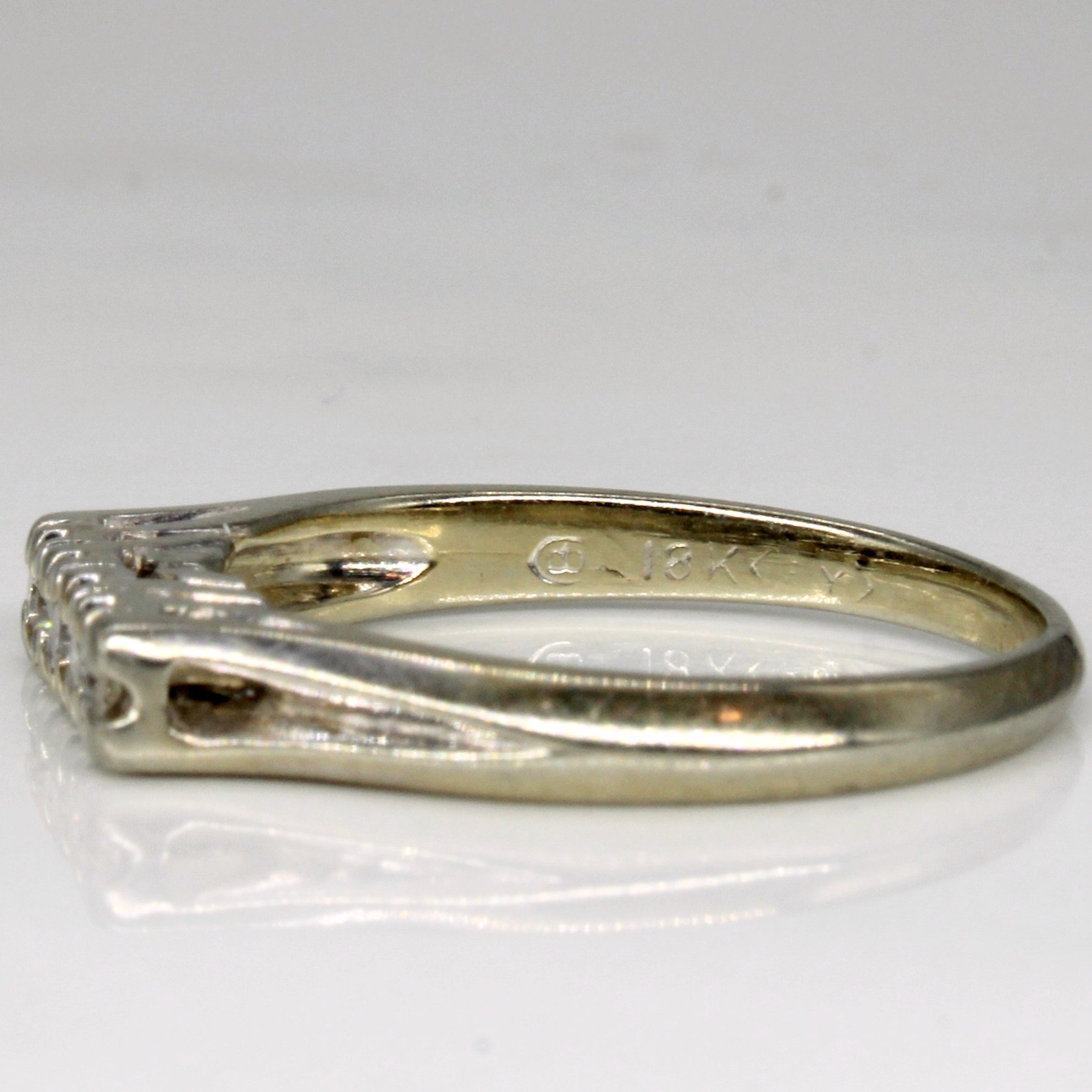 Five Stone Diamond High Set Ring | 0.05ctw | SZ 7 |