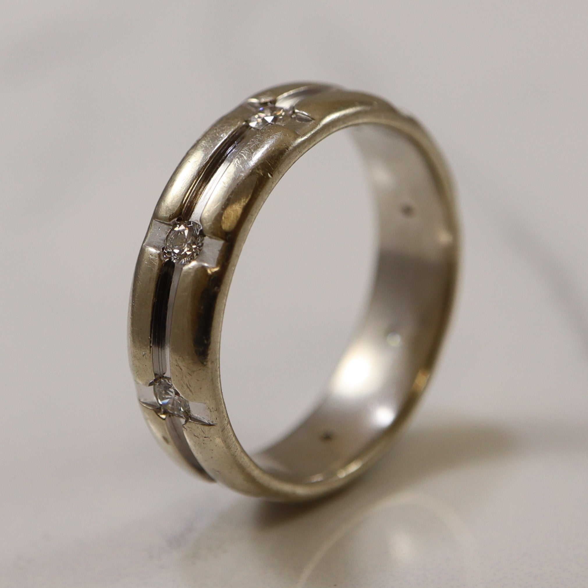 Bar Set Diamond Eternity Band | 0.52ctw | SZ 9.5 |