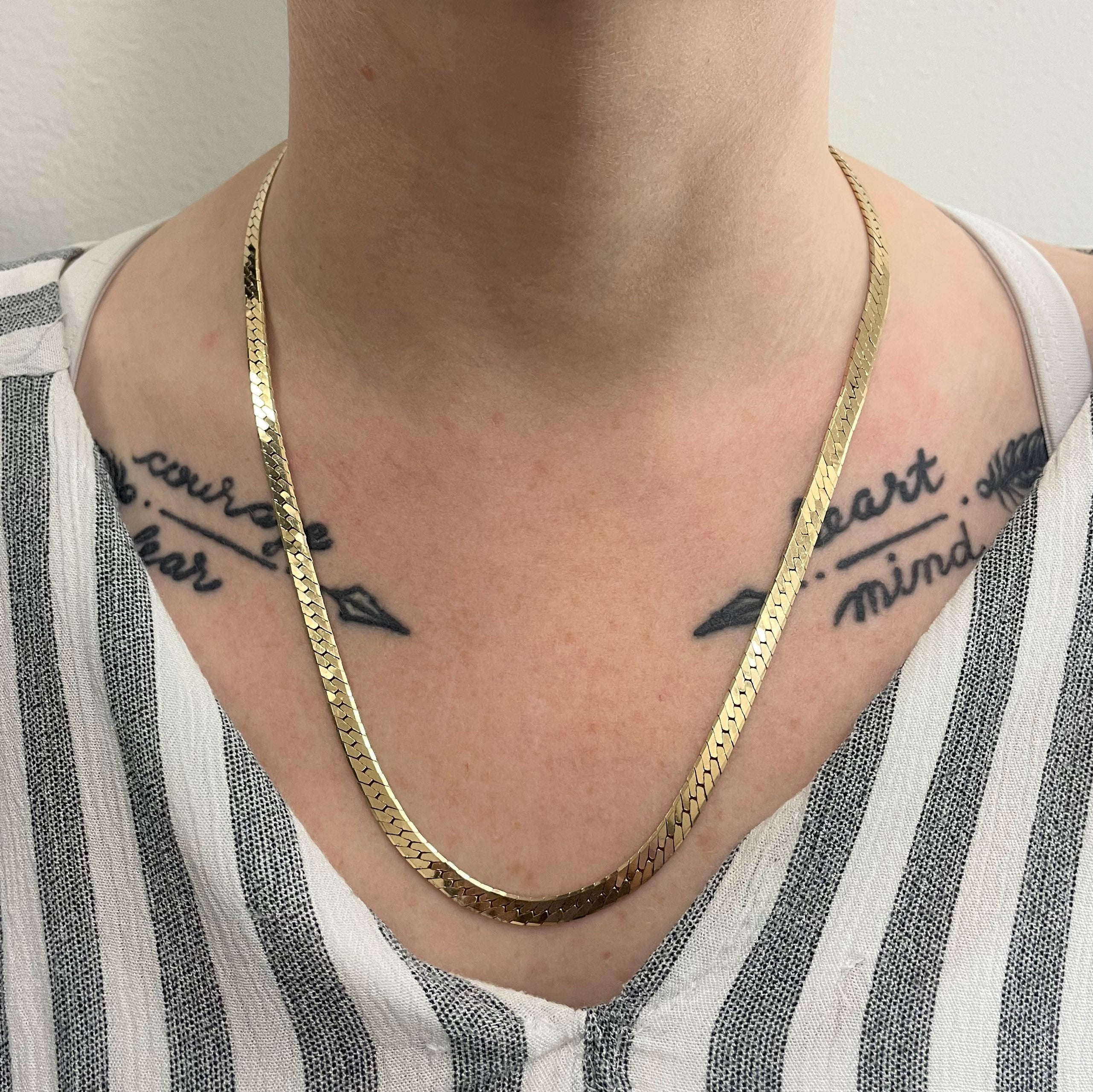10k Yellow Gold S Link Chain | 21" |
