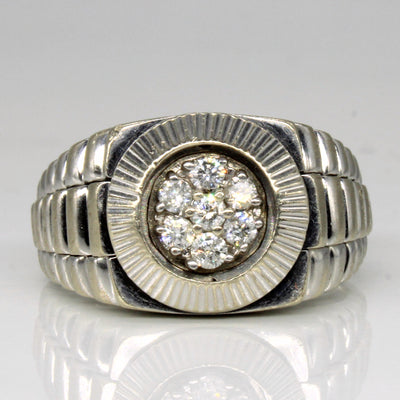 Diamond Cluster Ring | 0.28ctw | SZ 8 |