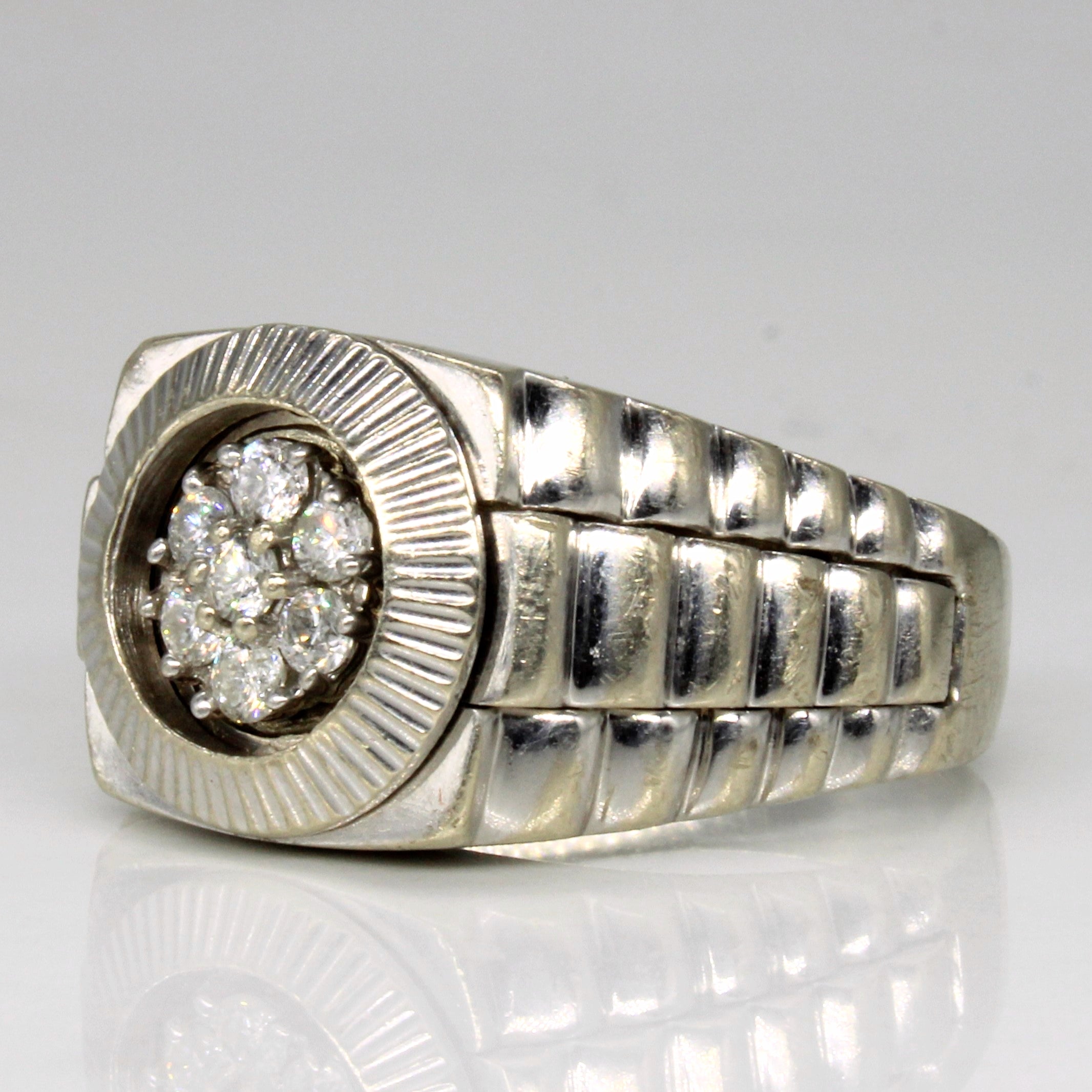 Diamond Cluster Ring | 0.28ctw | SZ 8 |