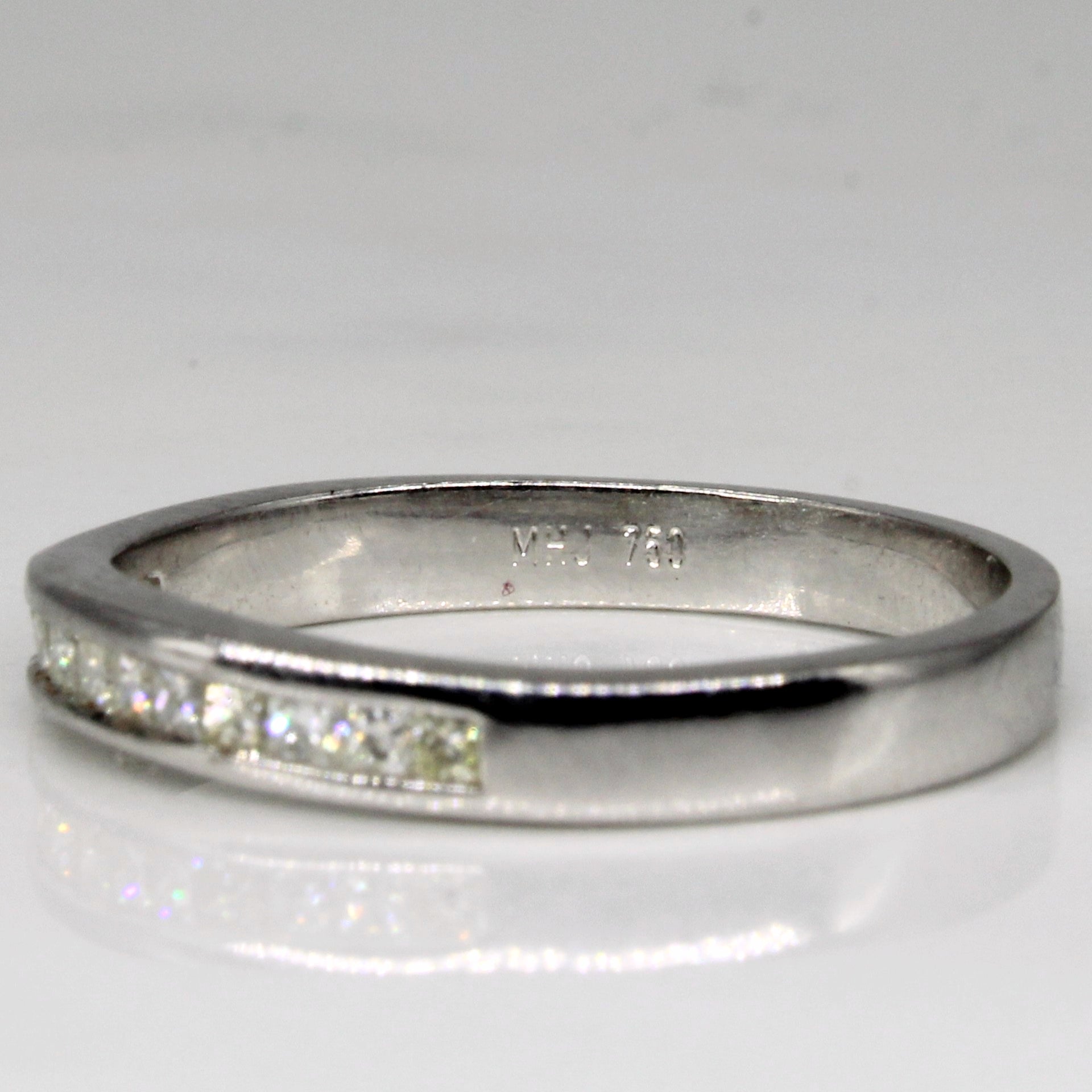 Michael Hill' 18K Channel Set Diamond Ring | 0.26ctw | SZ 7.25 |
