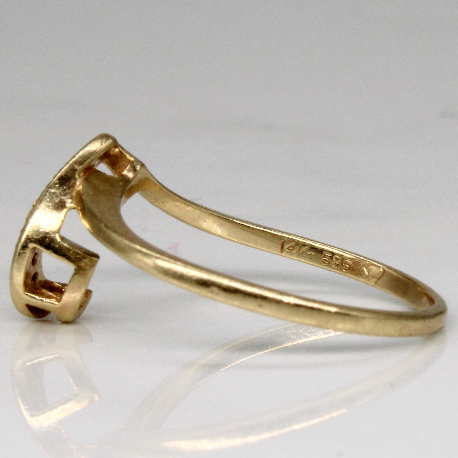 Diamond Abstract Ring | 0.07ctw | SZ 6.25 |