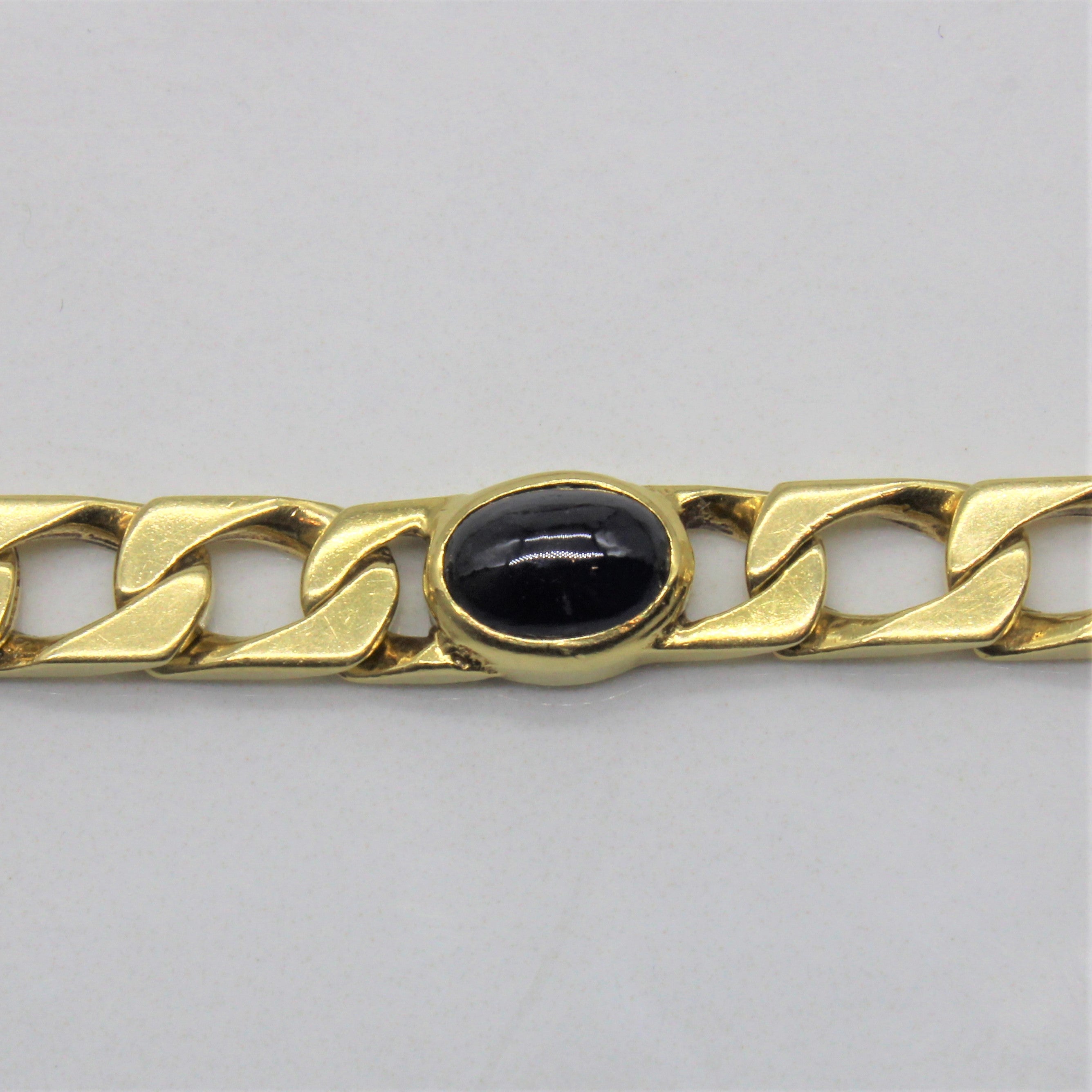 Bracelet Cabochon Saphir | 4.00ctw | 8" | 