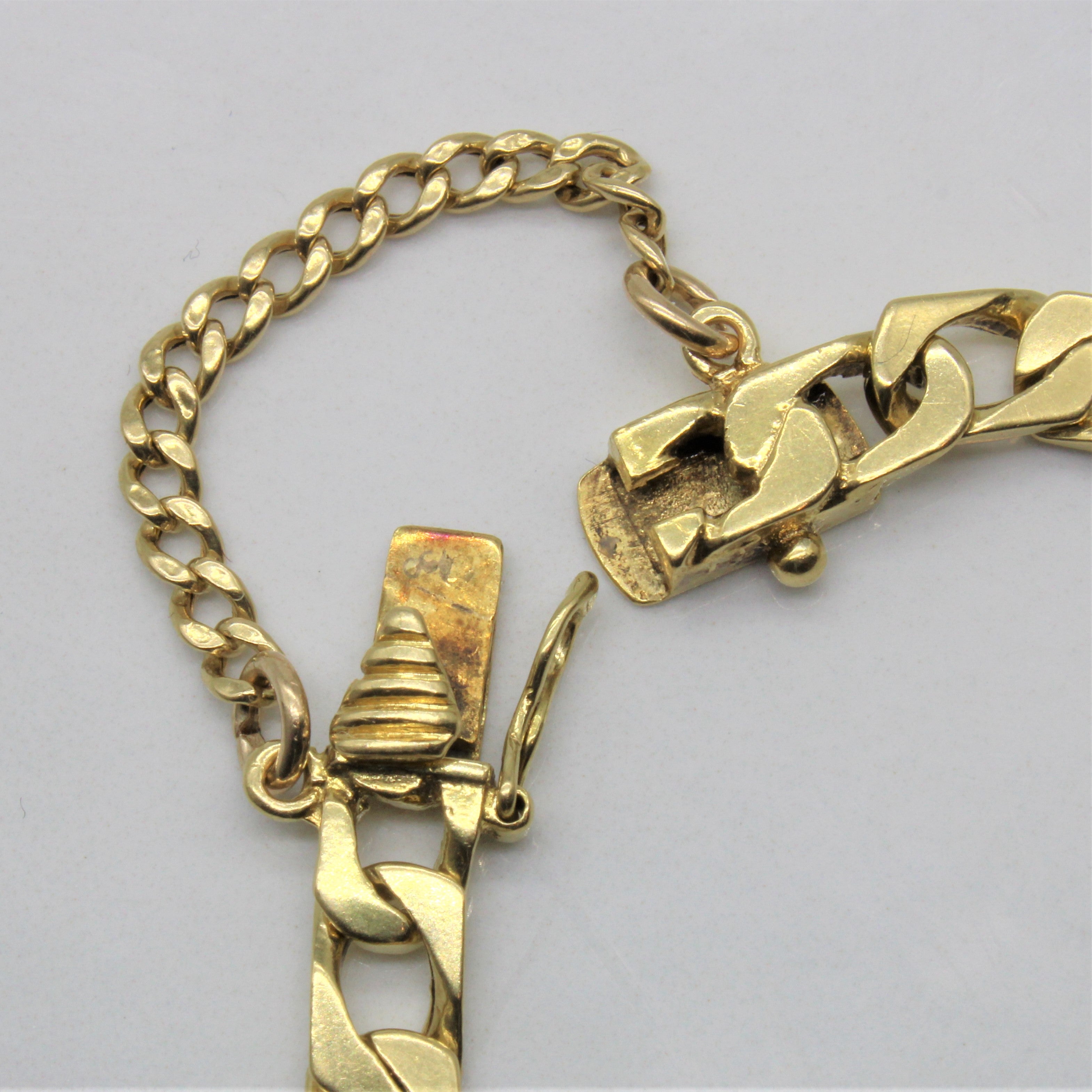 Bracelet Cabochon Saphir | 4.00ctw | 8" | 