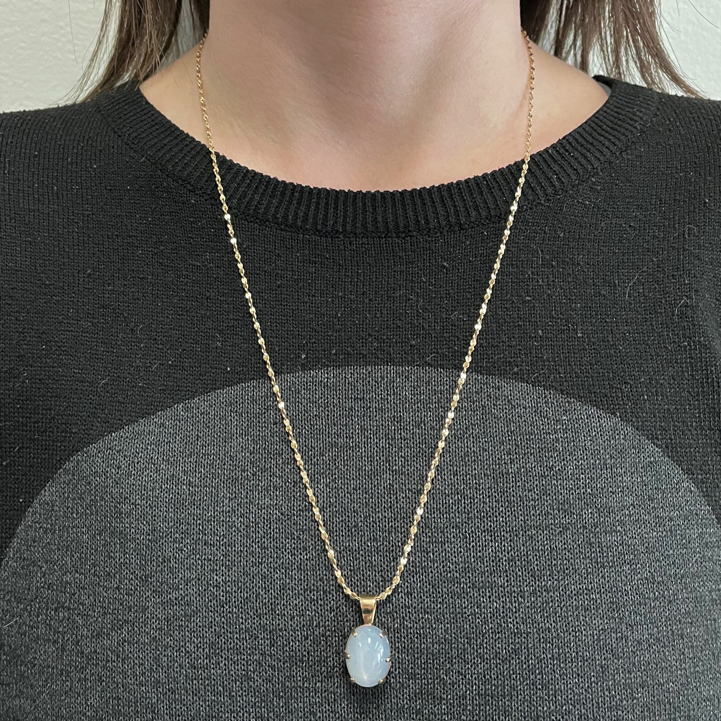 Star Sapphire Necklace | 12.00ct | 24" |