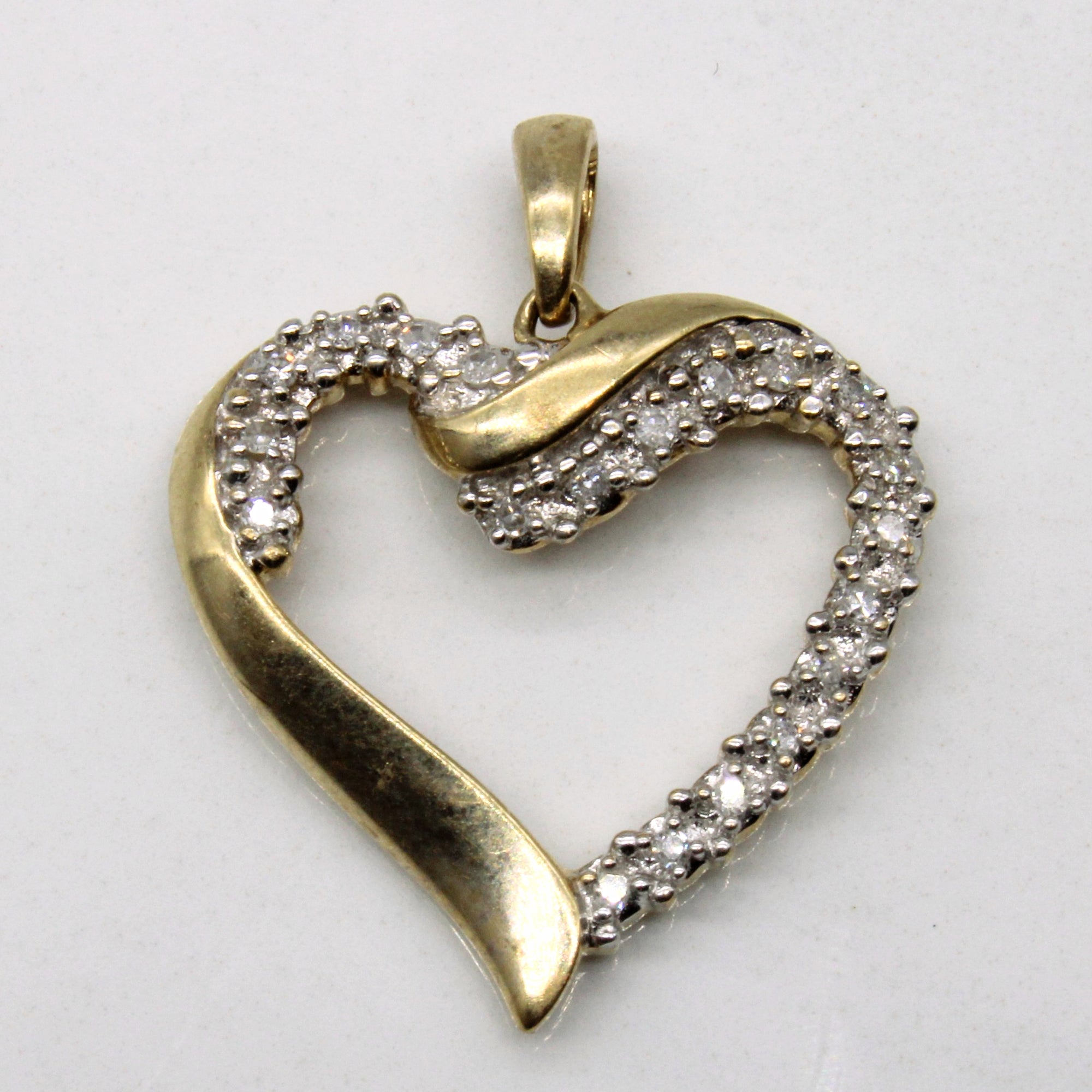 Diamond Heart Pendant | 0.08ctw |
