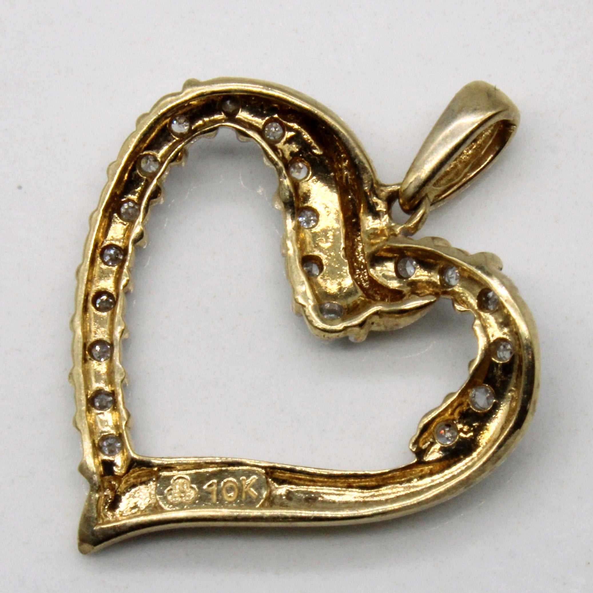 Diamond Heart Pendant | 0.08ctw |