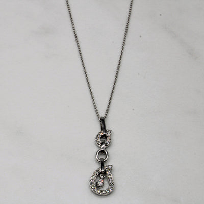 Diamond Drop Necklace | 0.19ctw | 16