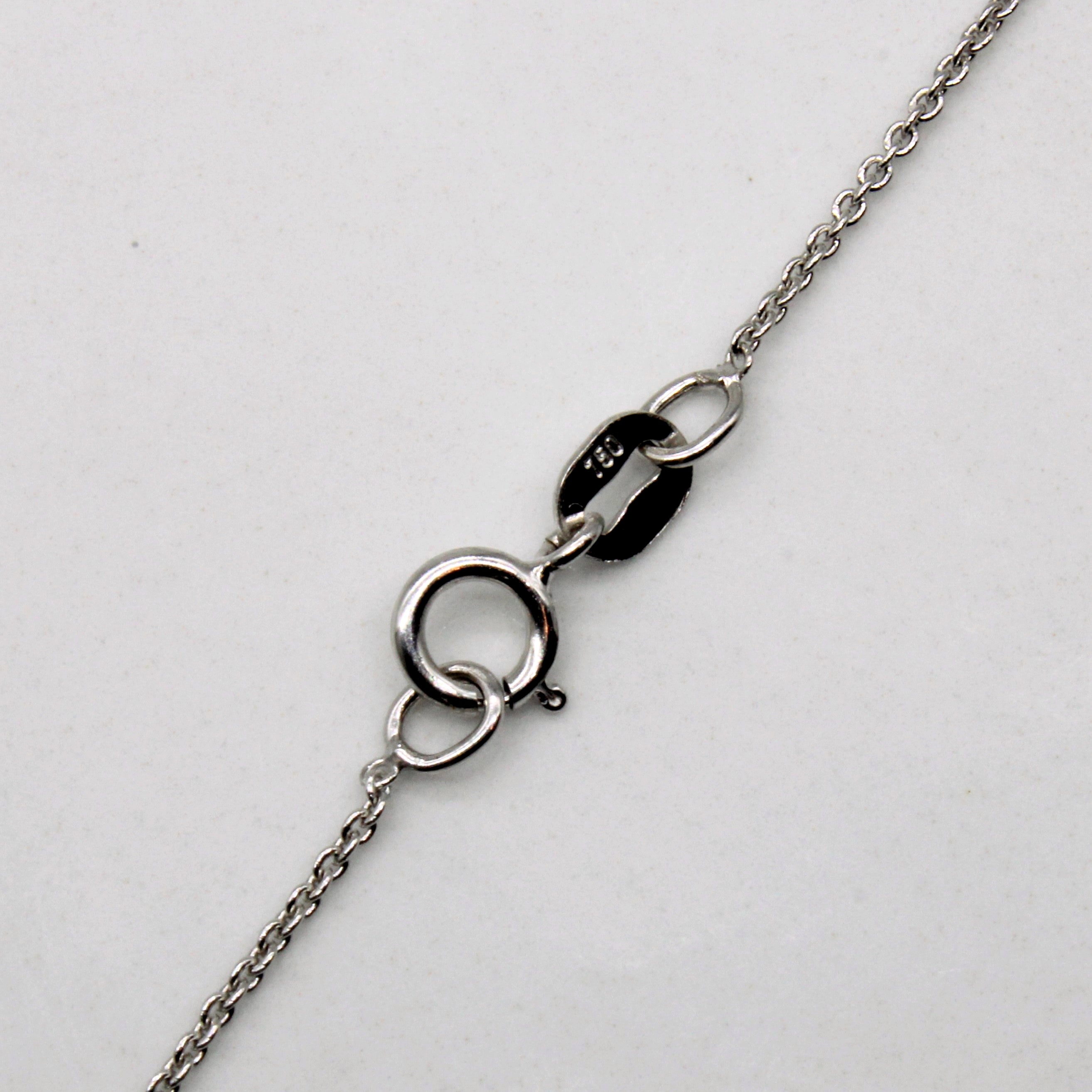Diamond Drop Necklace | 0.19ctw | 16" |