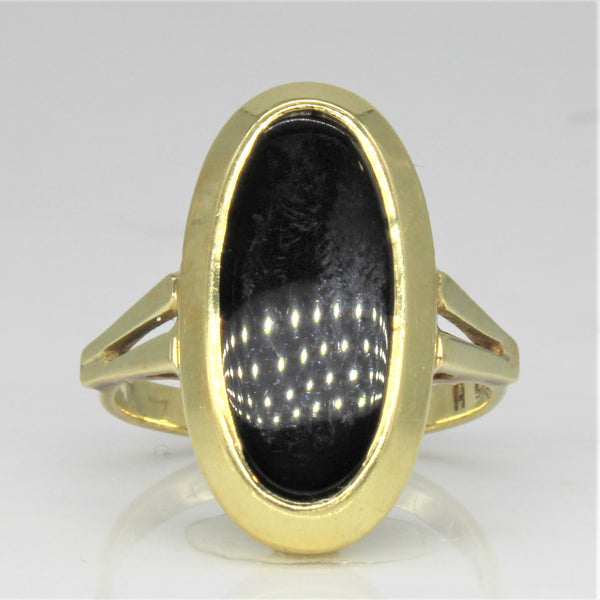 Onyx Cocktail Ring | 2.25ct | SZ 7.25 |
