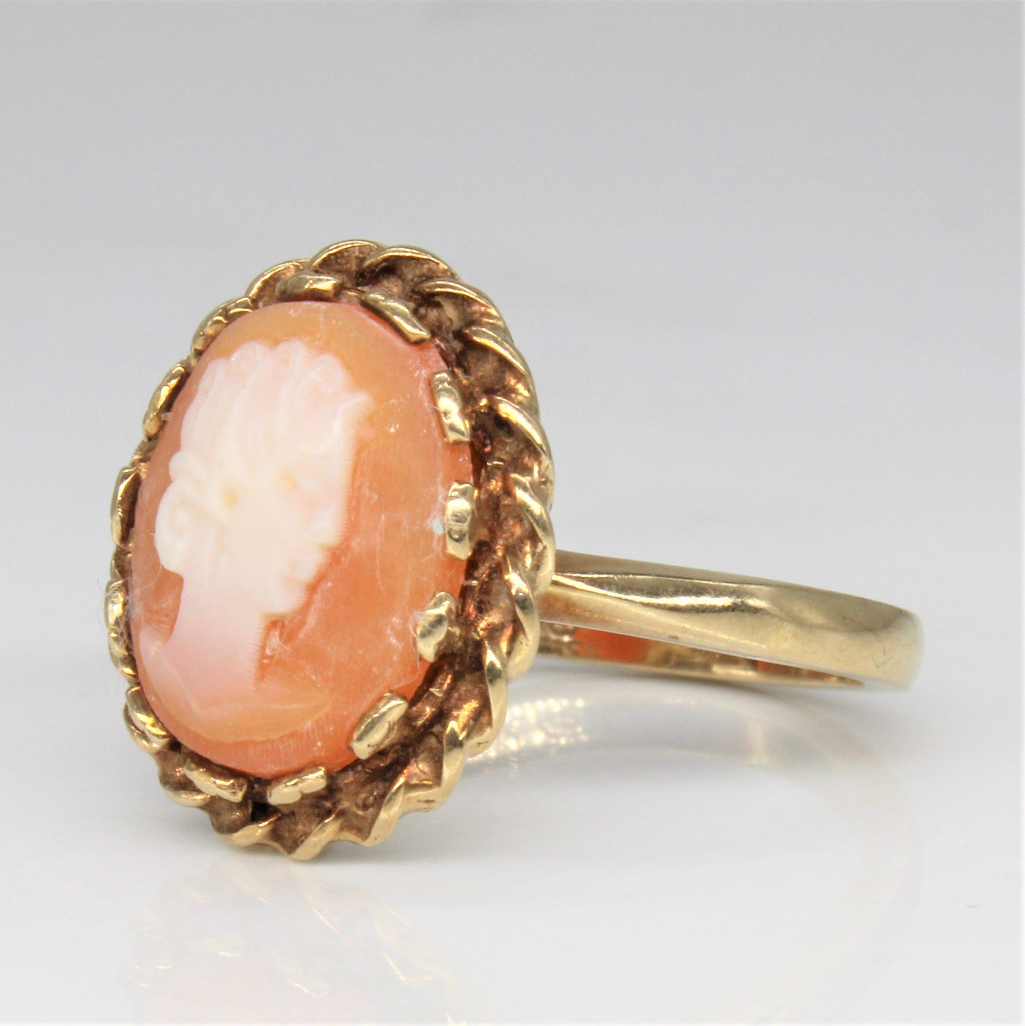 Shell Cameo Ring | SZ 6 |