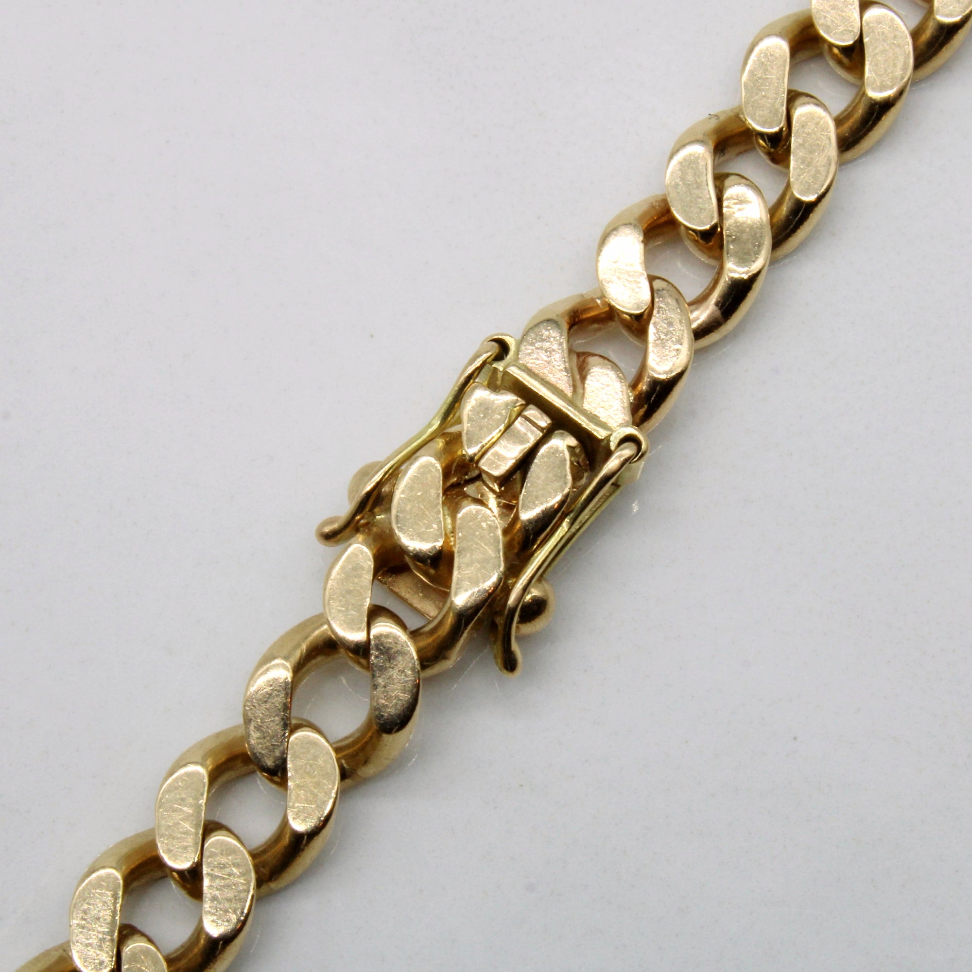Birks' 14k Yellow Gold Curb Link Bracelet | 6.5