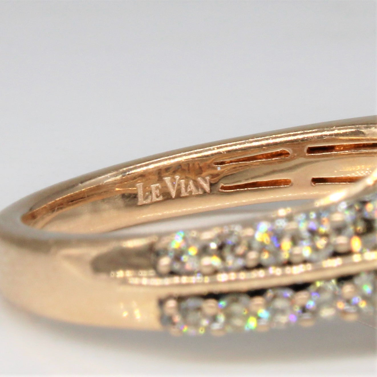 'Le Vian' Sapphire & Diamond Engagement Ring | 0.85ct, 0.58ctw | SZ 7 |