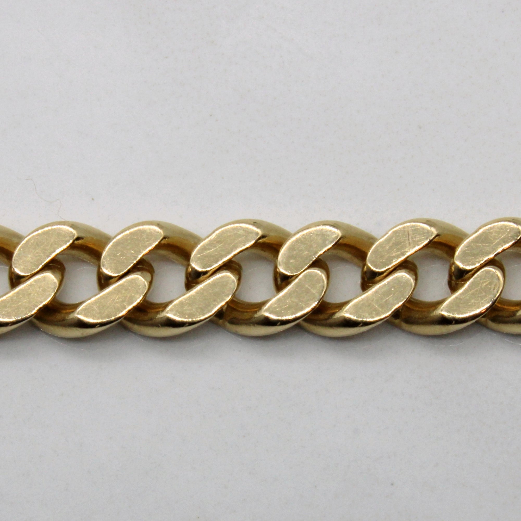 Birks' 14k Yellow Gold Curb Link Bracelet | 6.5