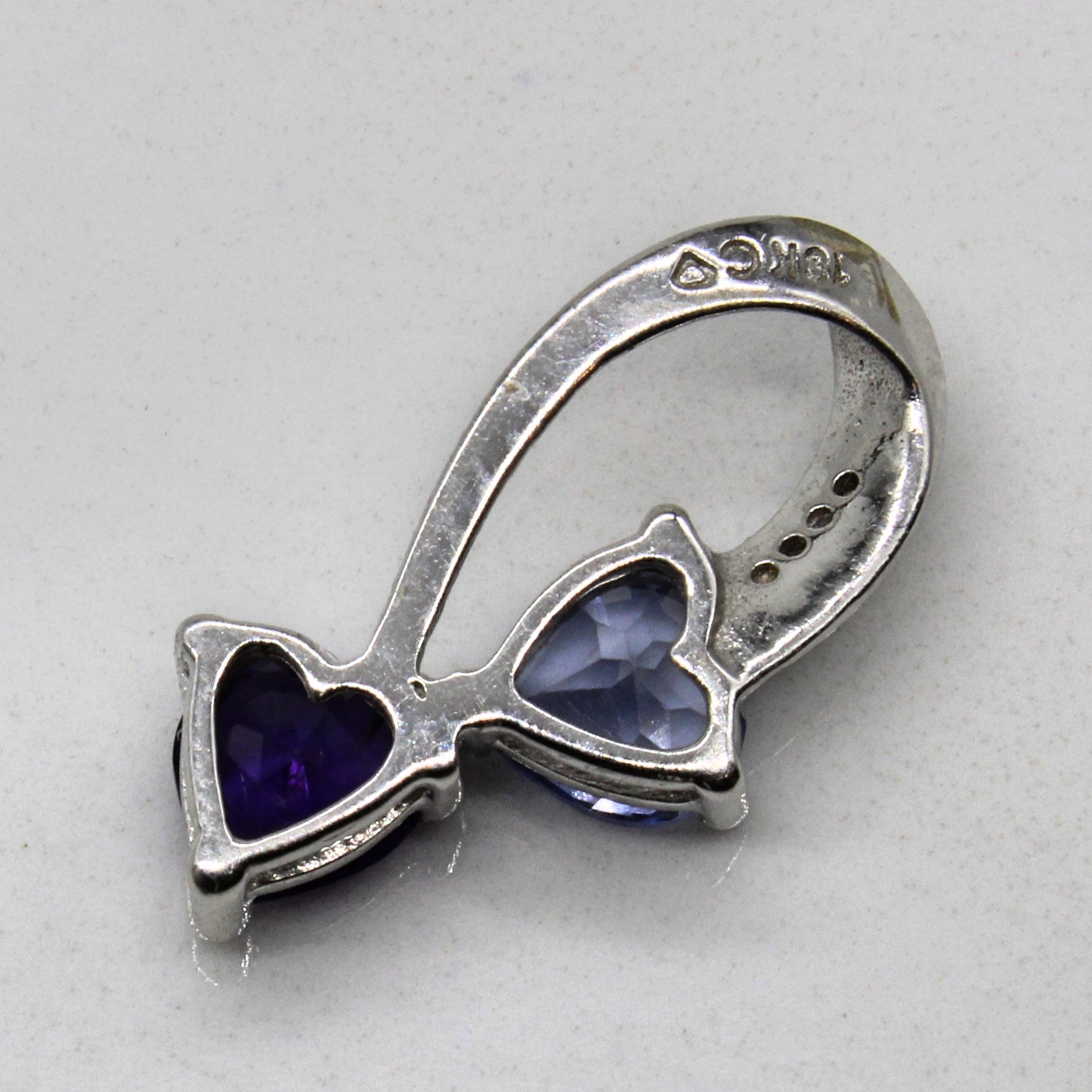 Multi Gem Heart Pendant | 0.93ctw |