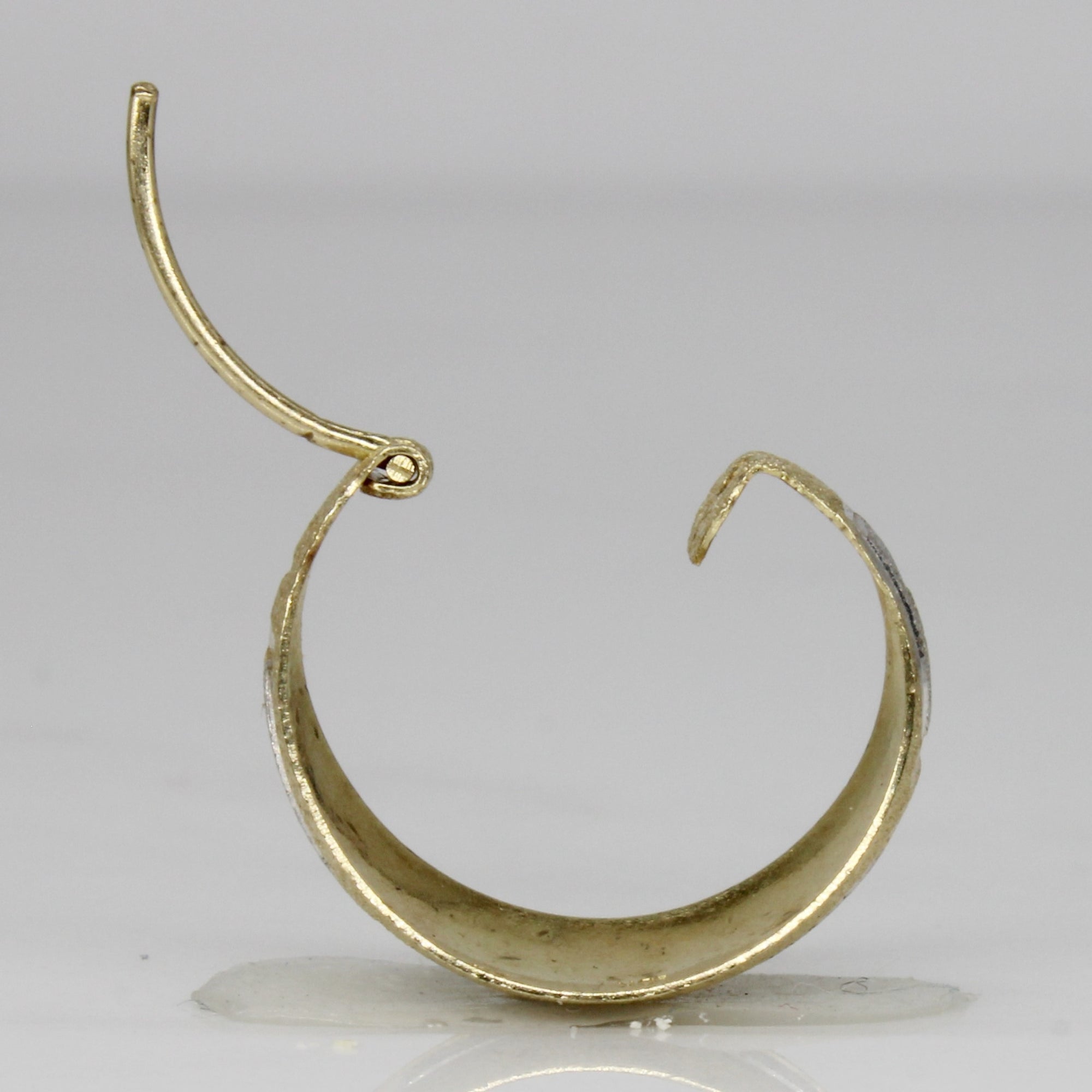 Geometric Two Tone Hoops |