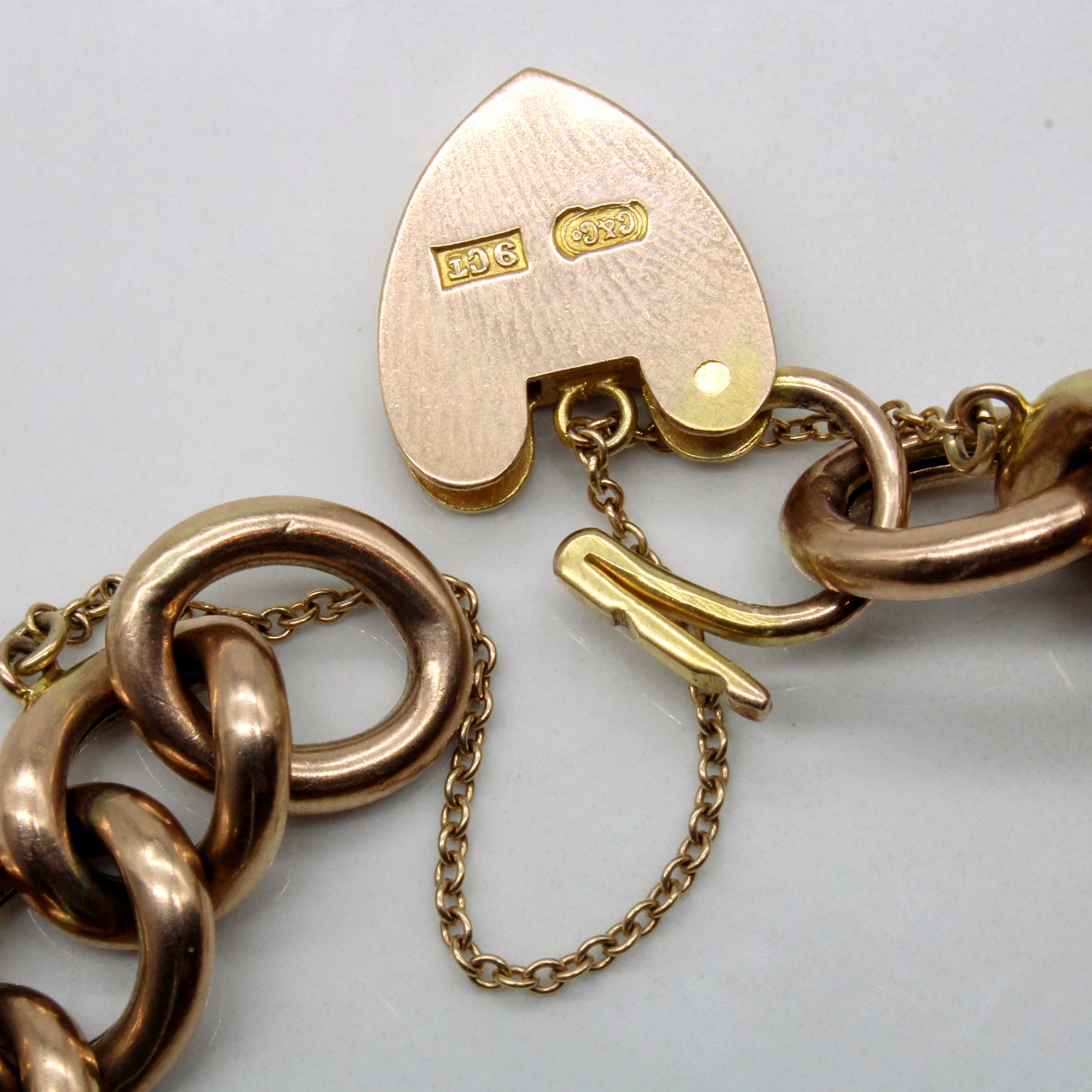 Vintage 9k Yellow Gold Bracelet | 8