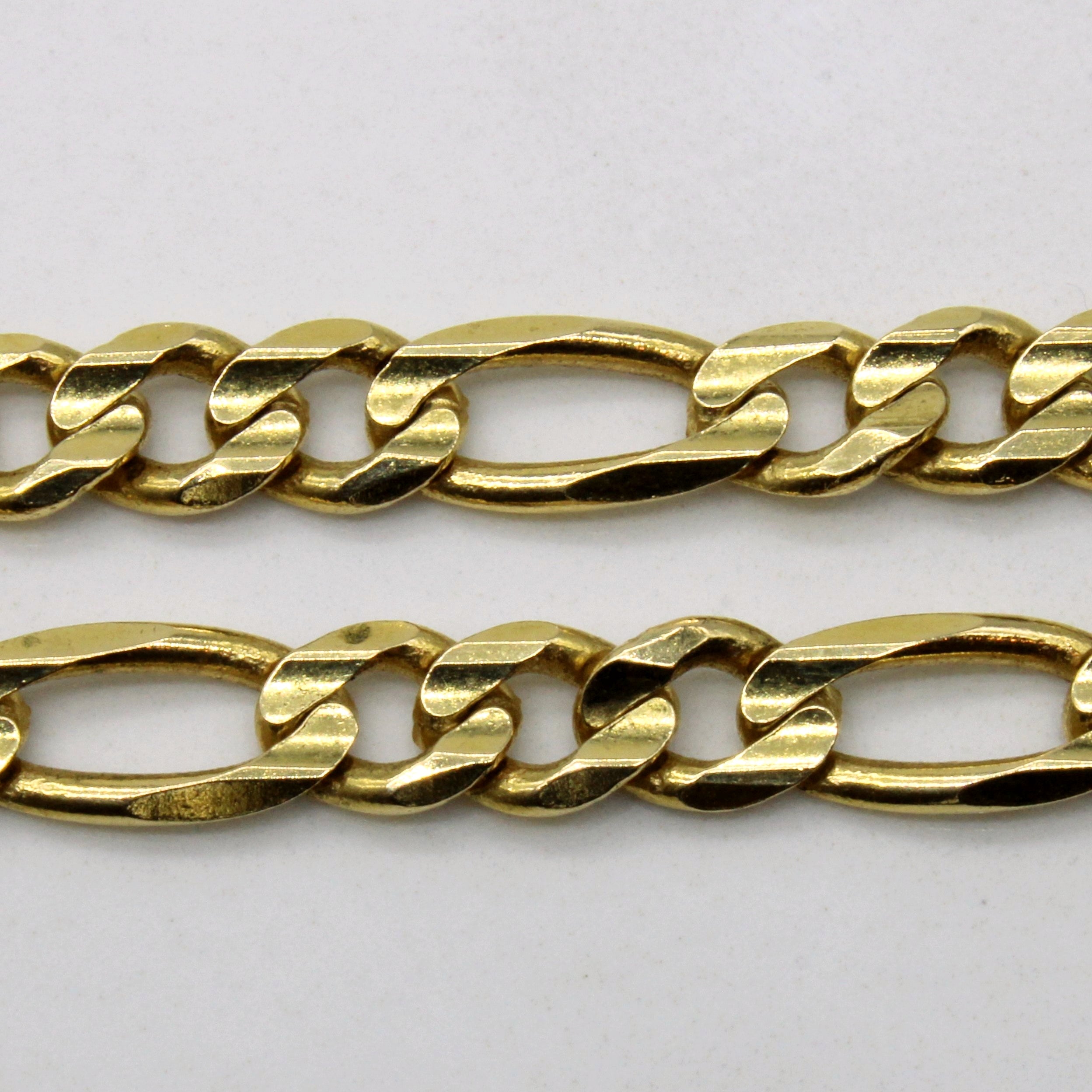 18k Yellow Gold Figaro Chain | 20" |